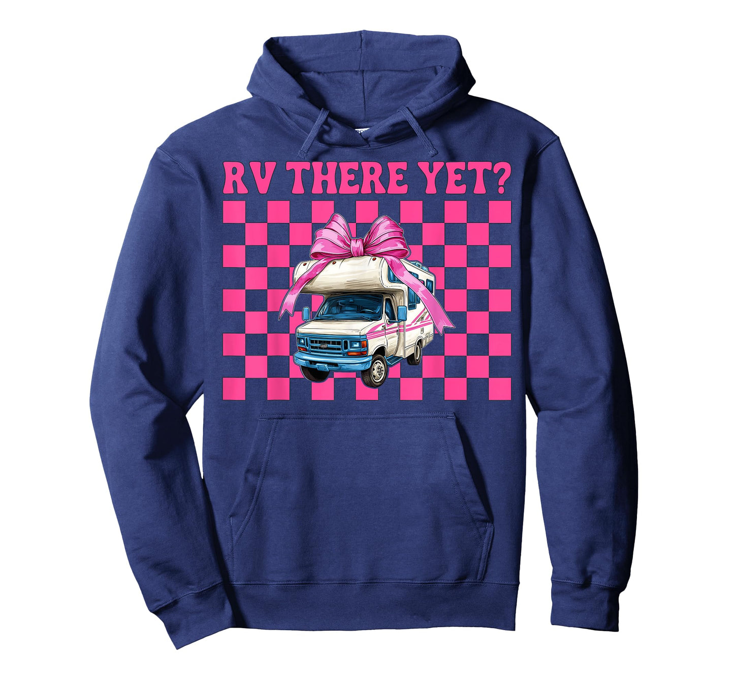 Rv There Yet? RV Camping Camper Motorhome Girl Mom Coquette T-Shirt