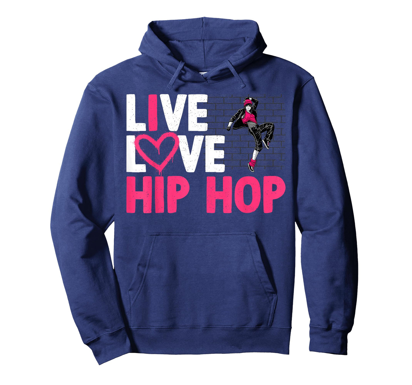 Cool Hip Hop Dancer Design for Women Girls Hip Hop Lovers T-Shirt