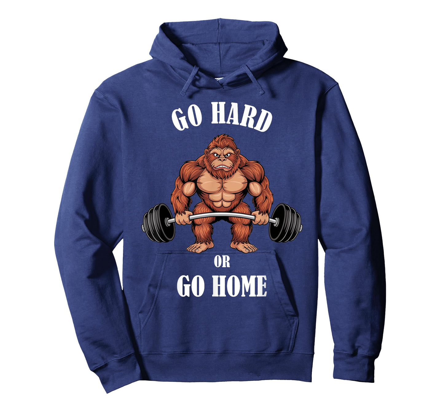 Bigfoot Workout Shirt Bigfoot Weightlifting Gym T-Shirt