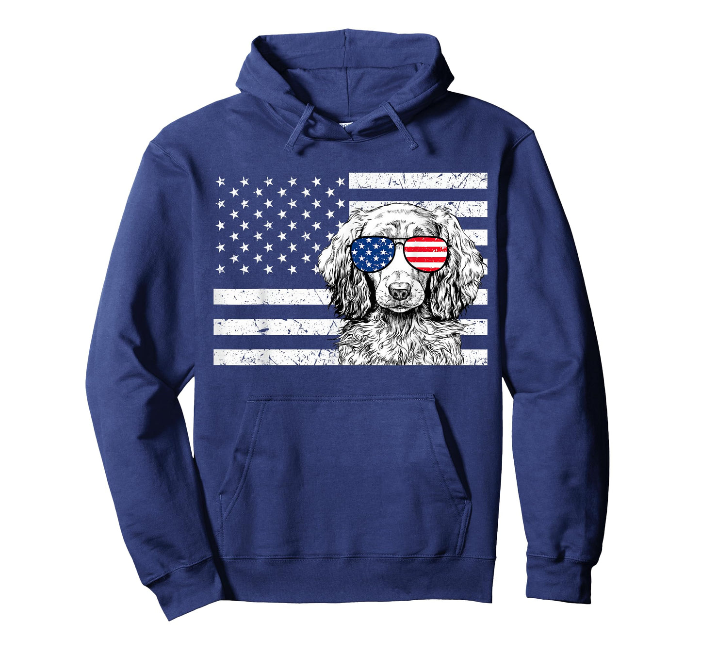 Dachshund Weiner Dog 4th of July US American Flag Patriotic T-Shirt