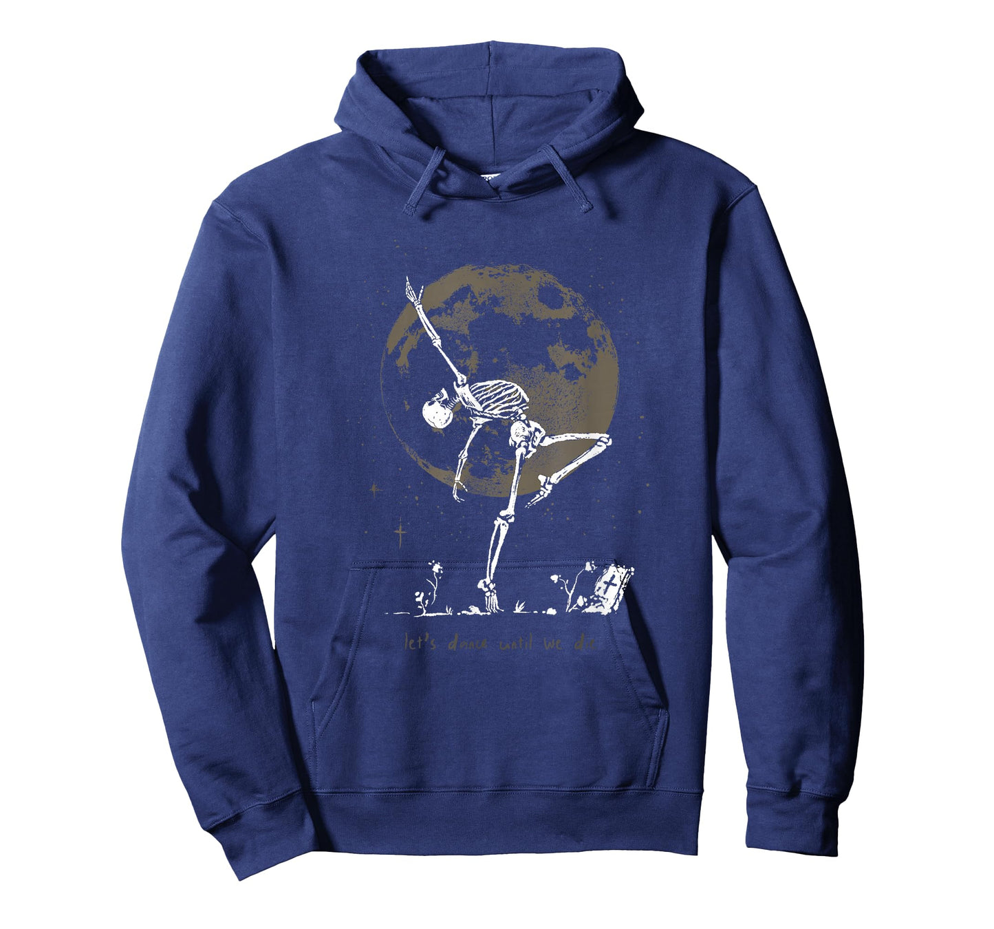 Dance Till We Die Ballet Dancer Dancing Skeleton Witchcore T-Shirt