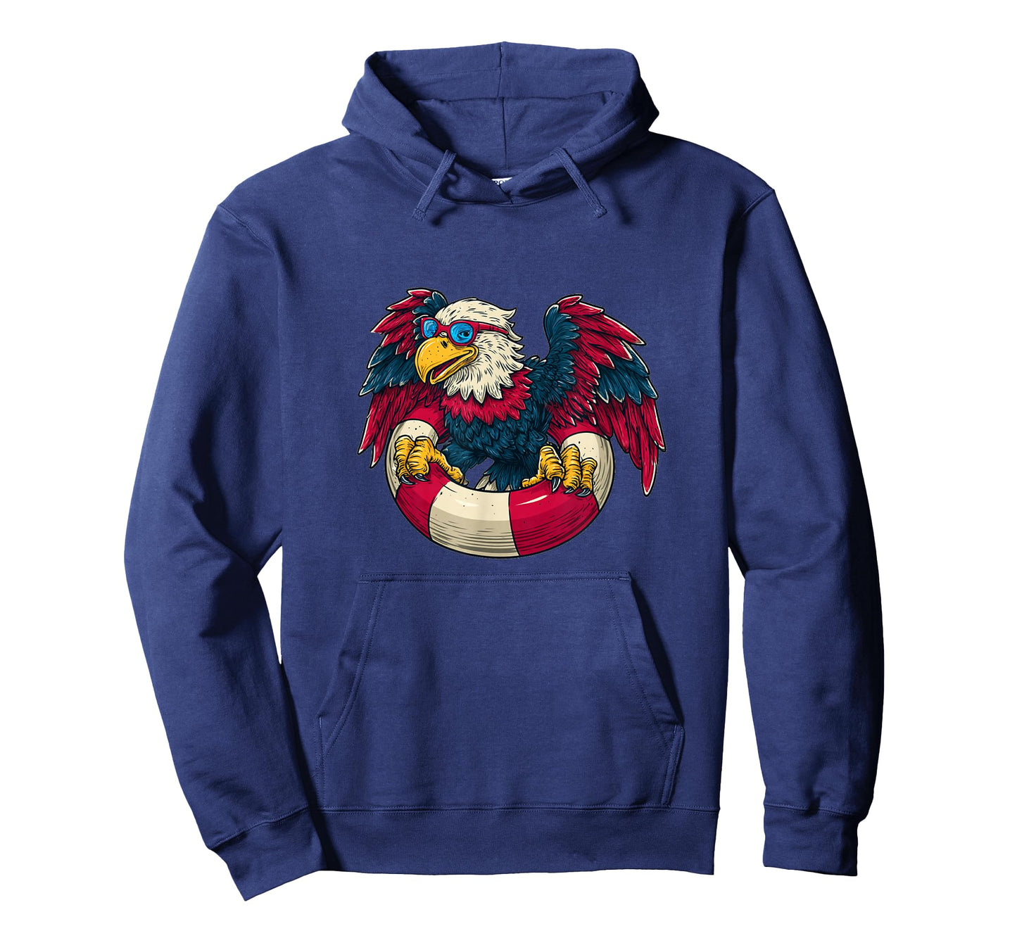 Nice Eagle with Cool Colors and Pool Ring T-Shirt