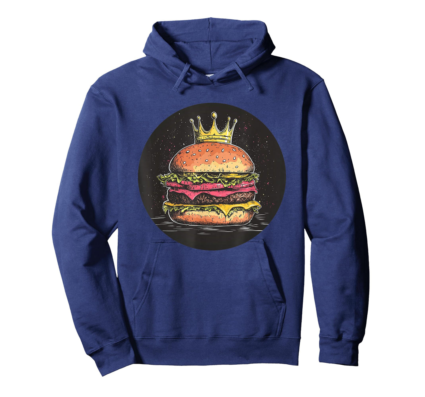 Kingdom Burger Outfit for Burger with Crown Graphic T-Shirt