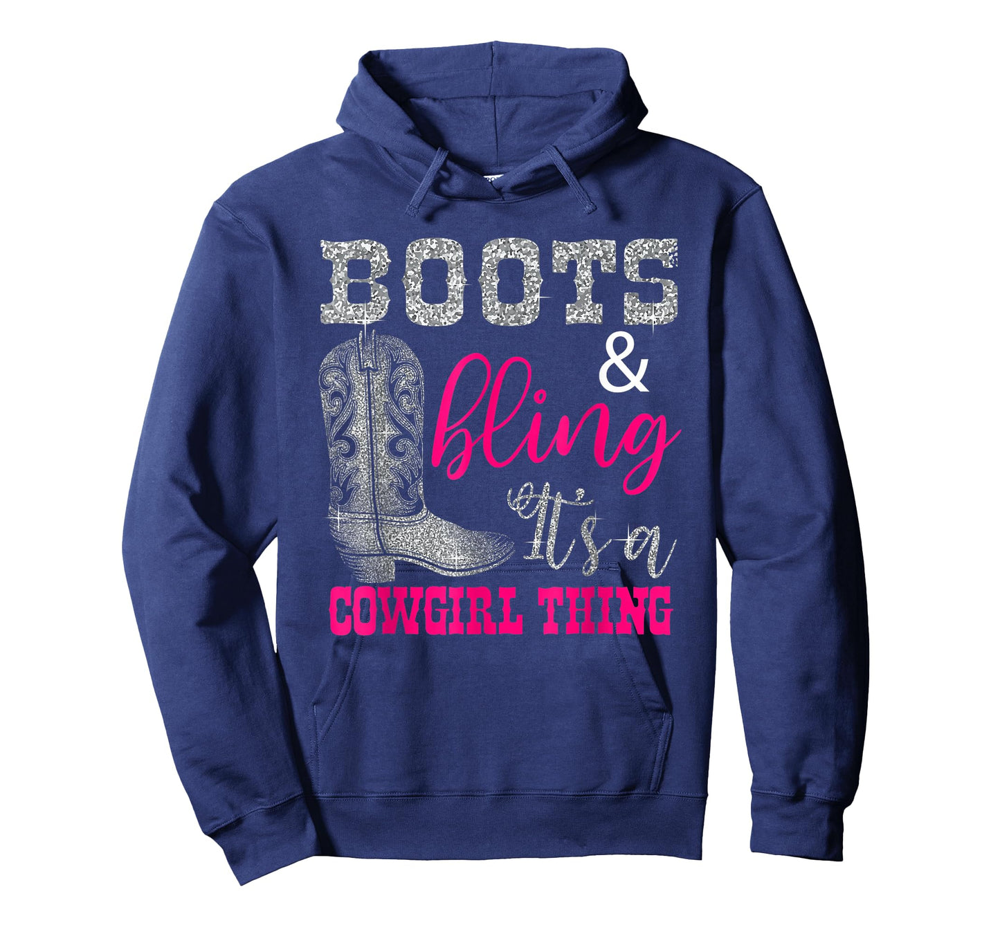Funny Cowgirl Boots Bling Women Gift Cute Love Country Life T-Shirt