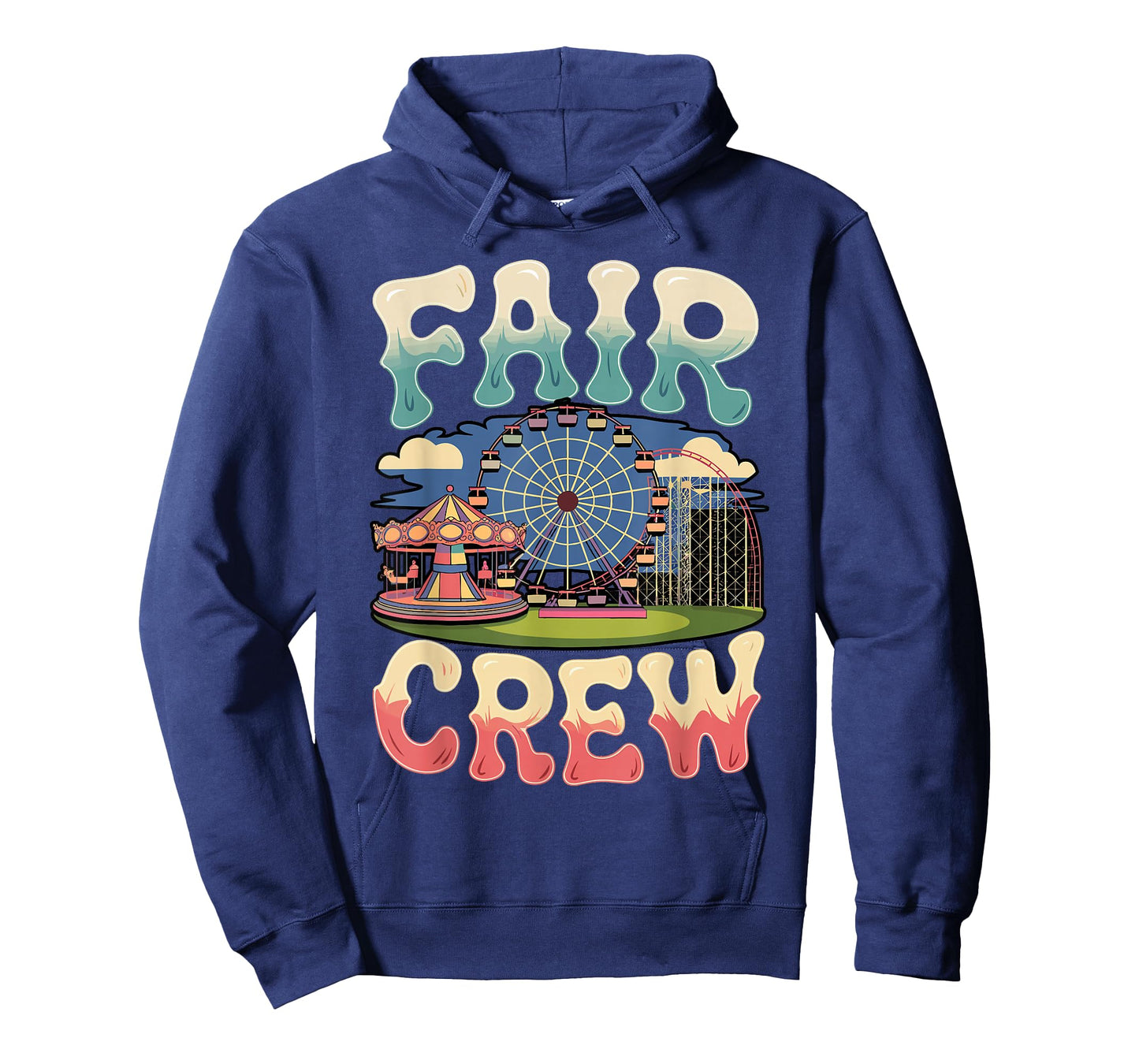 Fair Crew Carousel Rides Country Fair Carnival Fair T-Shirt