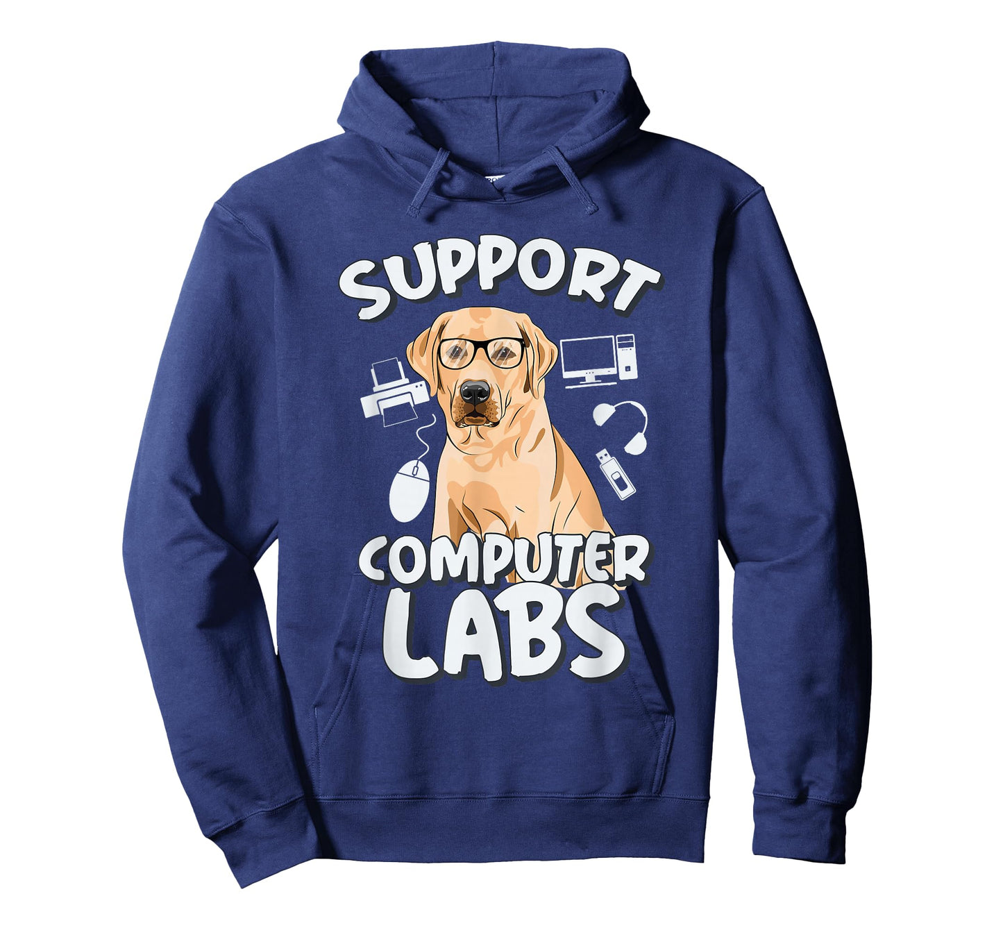 Computer Lab Funny Computer Science Teacher Dog T-Shirt