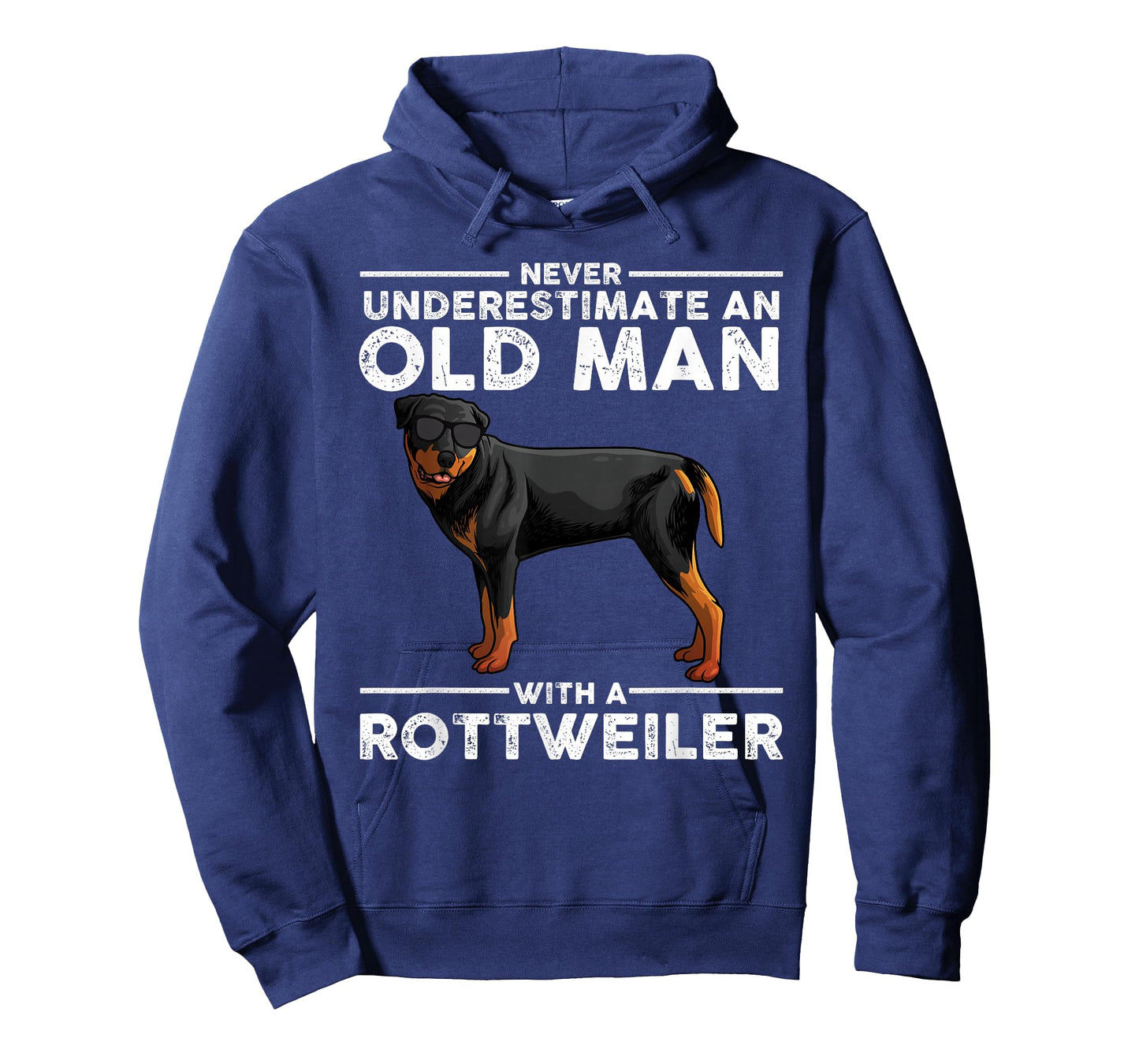 Funny Rottweiler Designs for Men Dad Grandpa Rottie Lovers T-Shirt Small