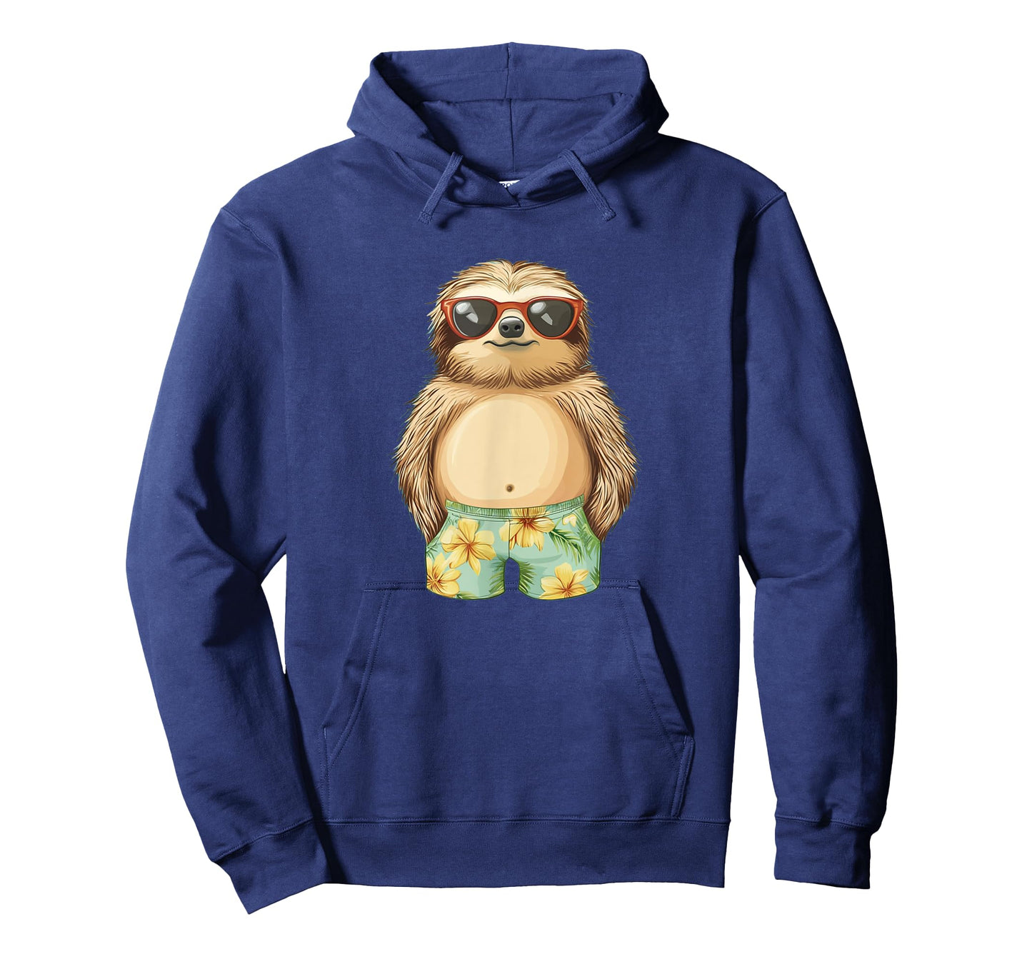 Sloth in Swimsuit Costume for Shorts and Sloths Lovers T-Shirt