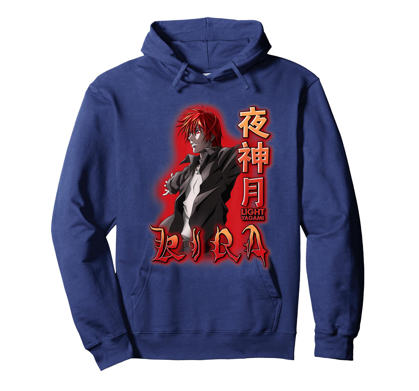 Death Note Light Yagami Kira Red Glow Anime T-Shirt