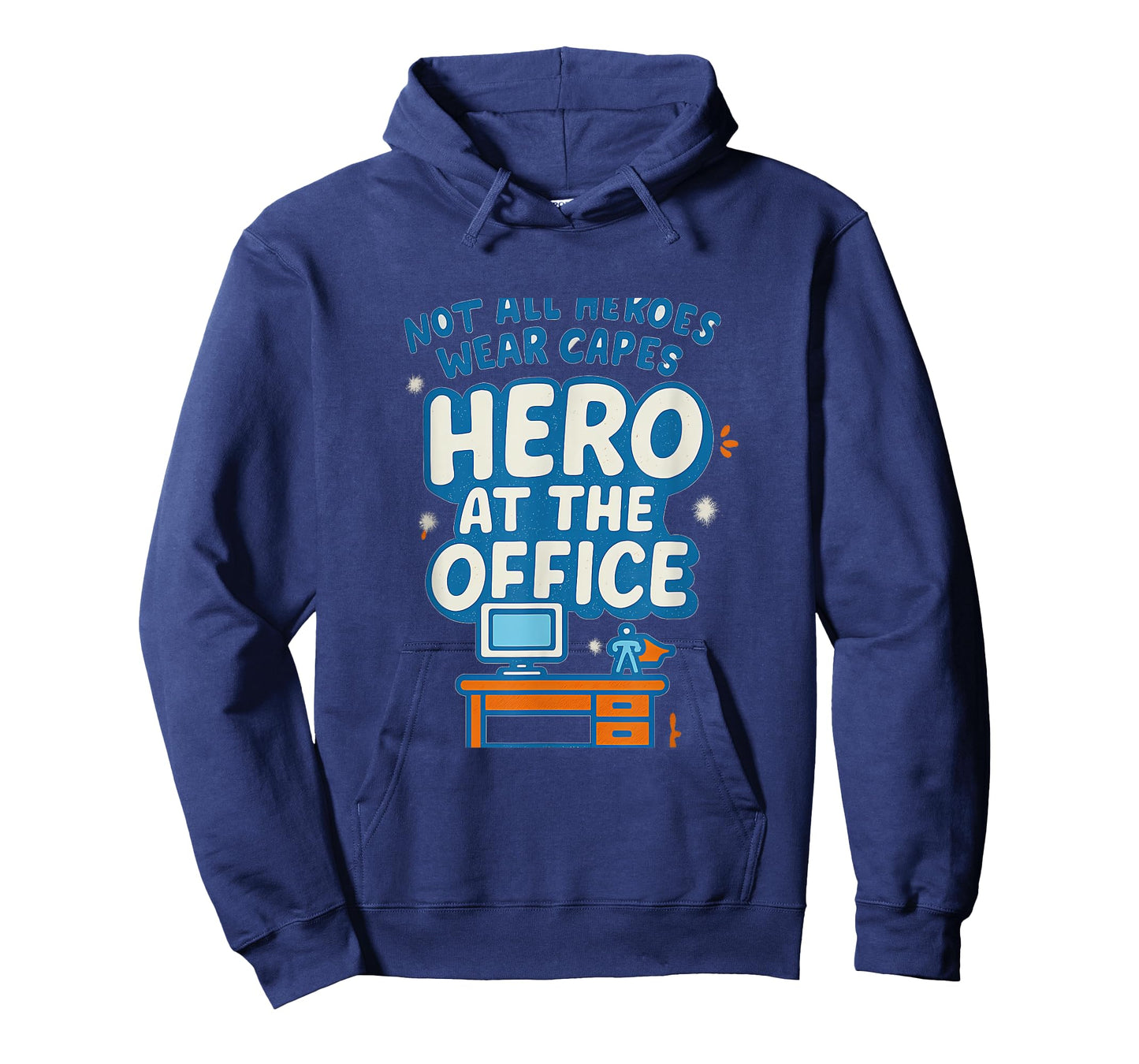 Not All Heroes Wear Capes Hero at The Office T-Shirt