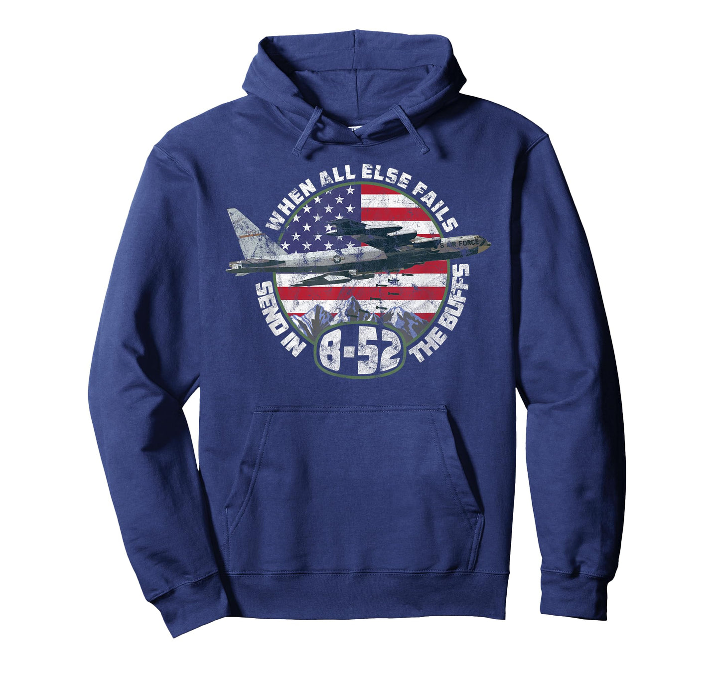 Send in the Buffs | B-52 Stratofortress Bomber Vintage Tee T-Shirt