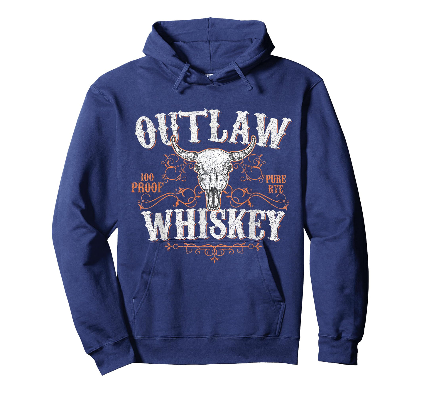 Outlaw Whiskey Country Vintage Graphic T-Shirt