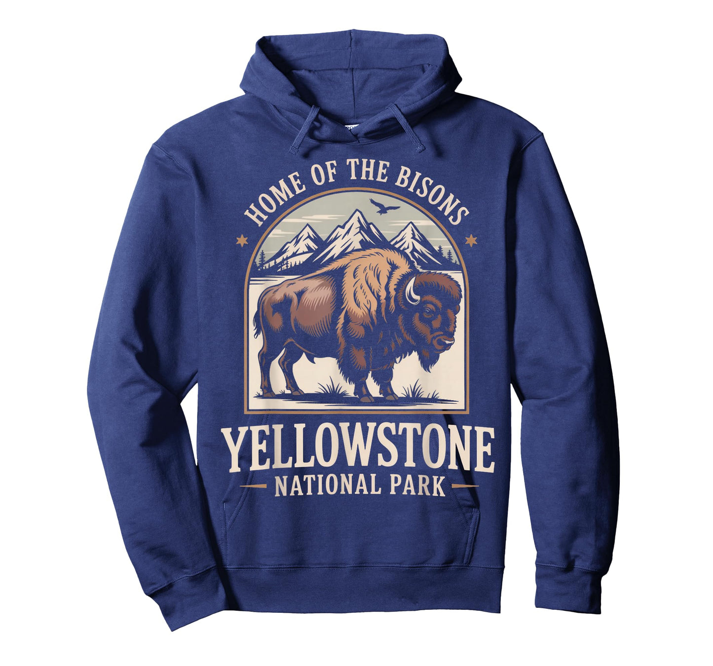 Wyoming Buffalo Home of The Bison Yellowstone National Park T-Shirt