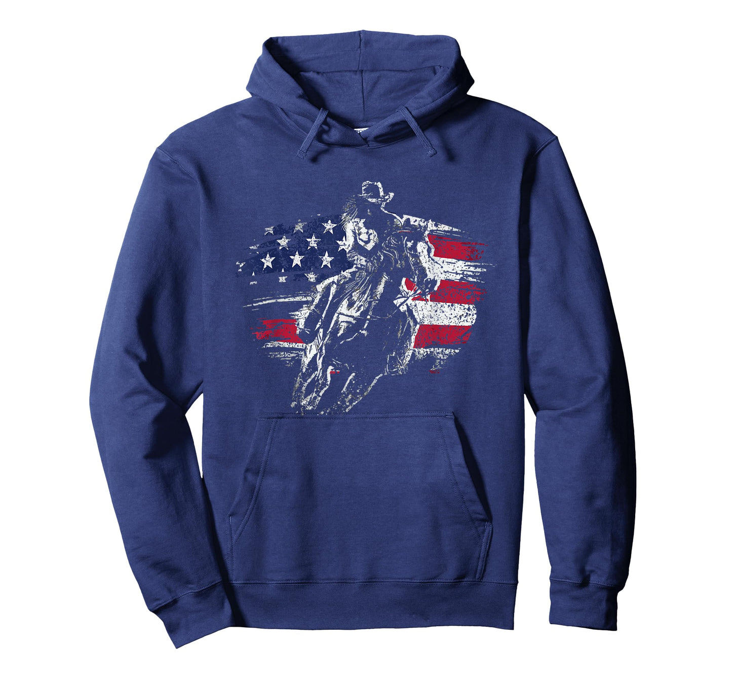 Patriotic Cowboy Rodeo Western Texas Cowboy T-Shirt