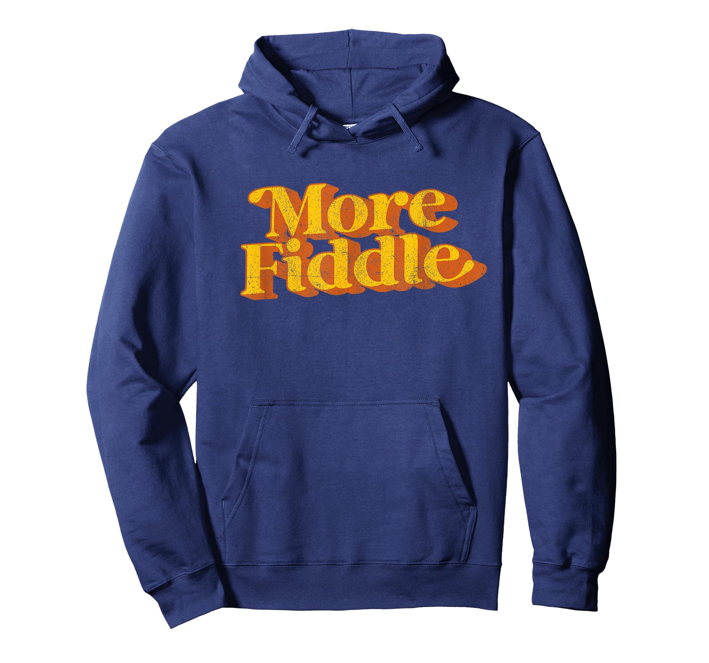 Vintage More Fiddle Country Music Funny Saying Retro 70's T-Shirt
