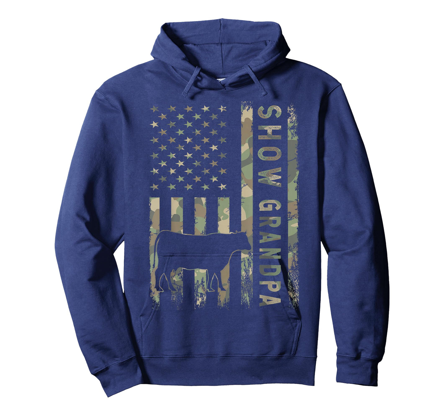 Livestock Show Steer Show Grandpa T-Shirt
