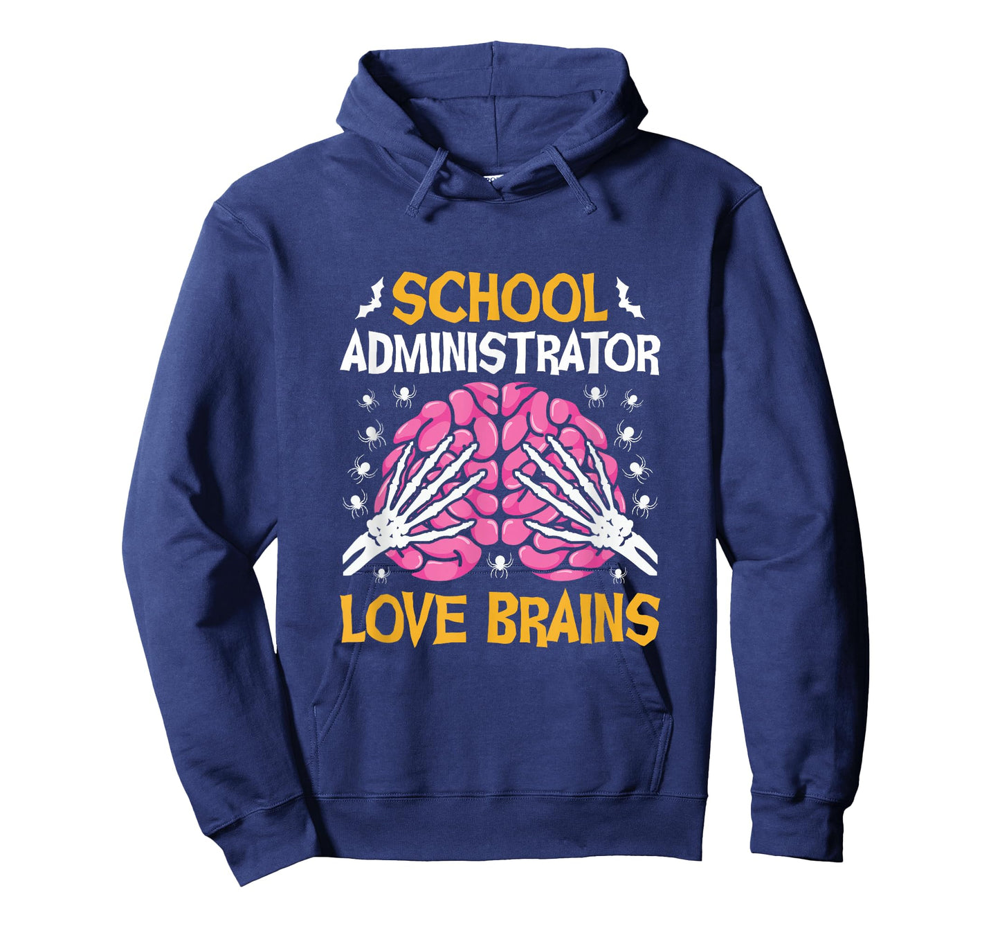 School Administrator Love Brains Funny Halloween School T-Shirt