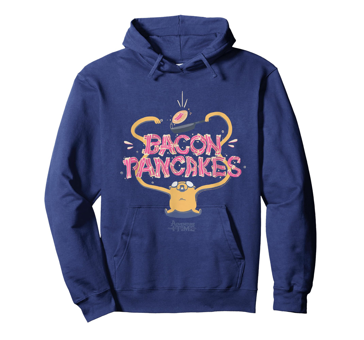 Adventure Time Jake Bacon Pancakes Cartoon T-Shirt