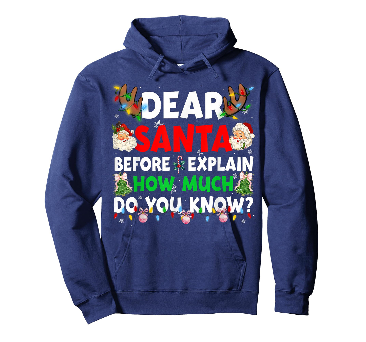 Christmas Dear Santa I Can Explain How Much Do You Know T-Shirt
