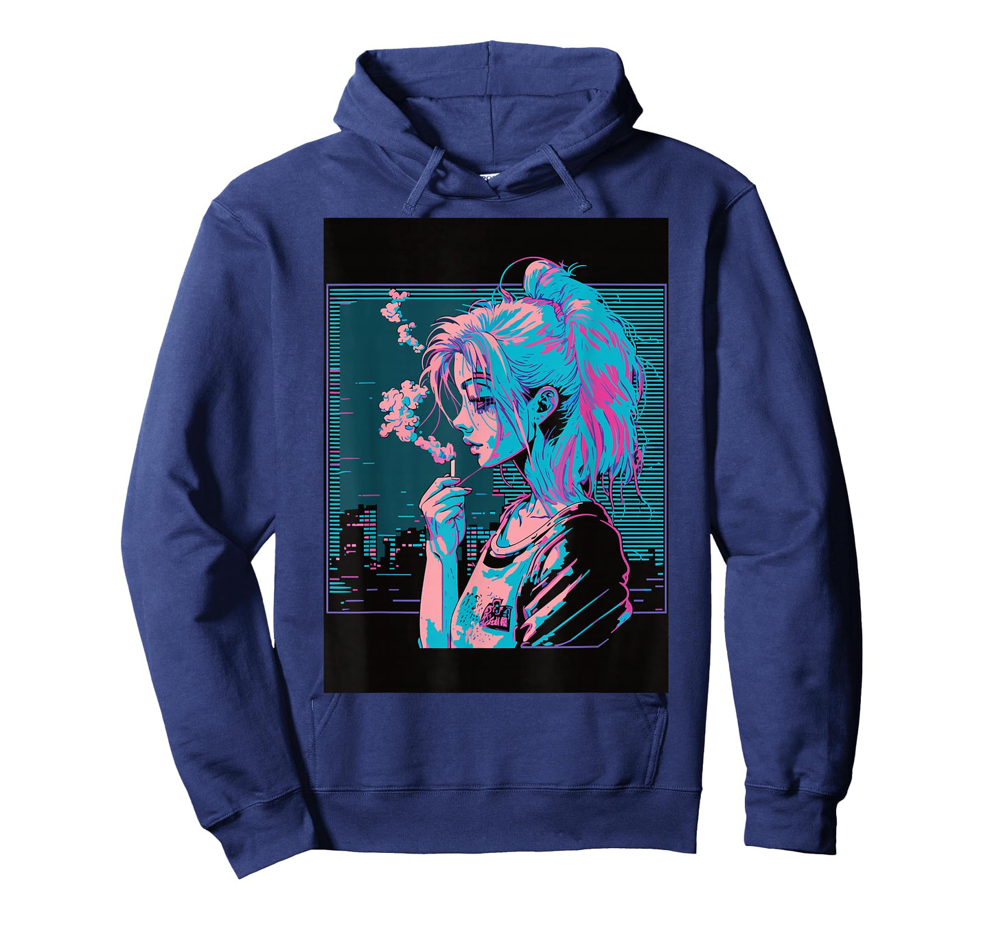 Japanese Vaporwave Sad Anime Girl Indie Aesthetic Otaku T-Shirt