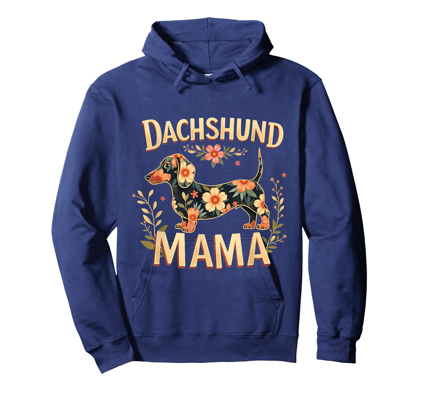 Funny Floral Dachshund Mama Gift for Dog Lovers Costume T-Shirt
