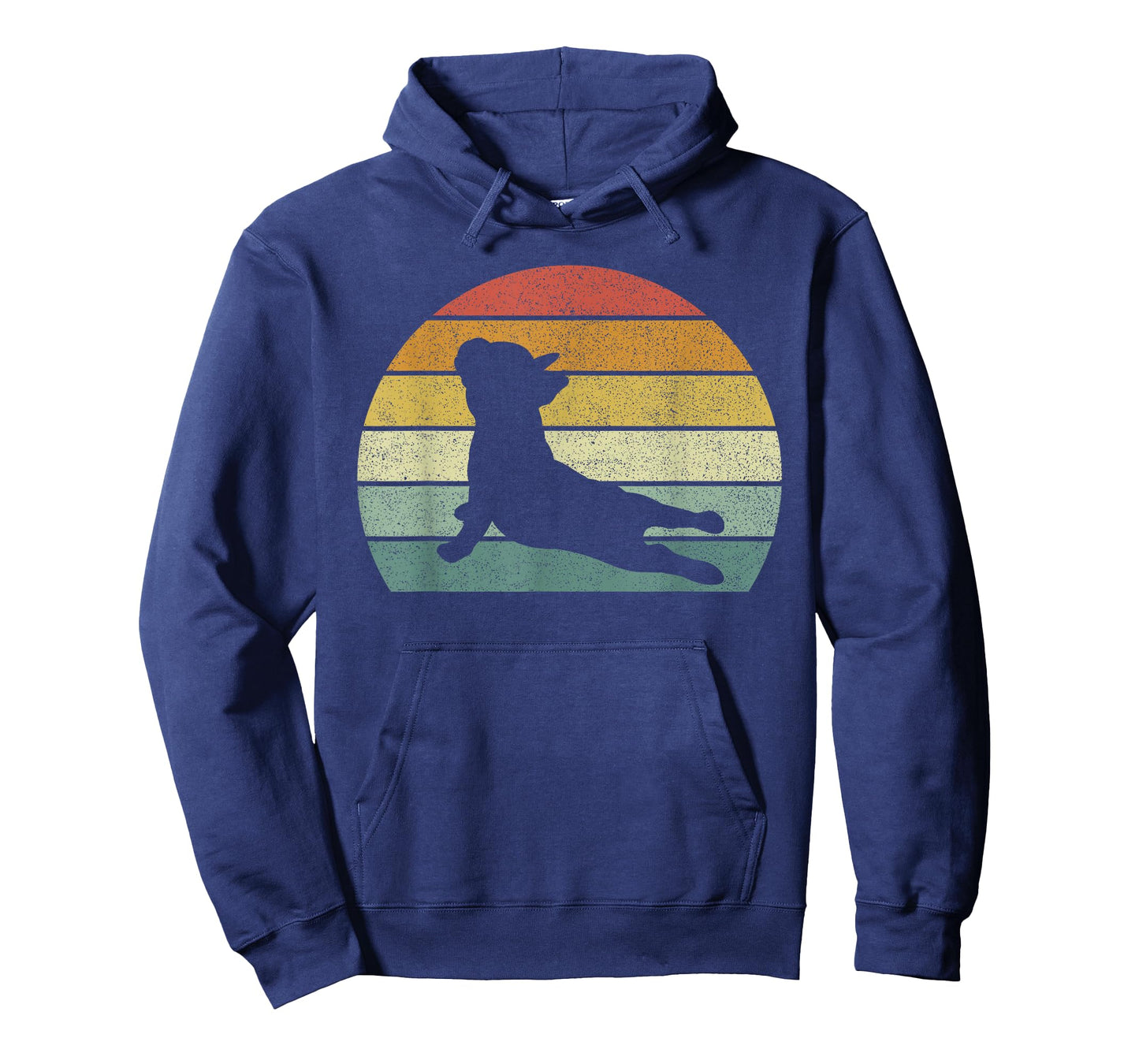 Vintage Retro French Bulldog Shirt Yoga Funny French Bulldog T-Shirt