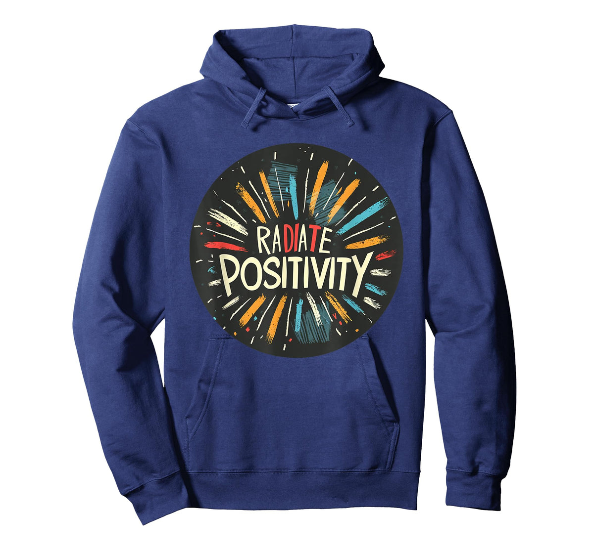 Exciting Radiate Positivity Quote for a Lively Feel T-Shirt