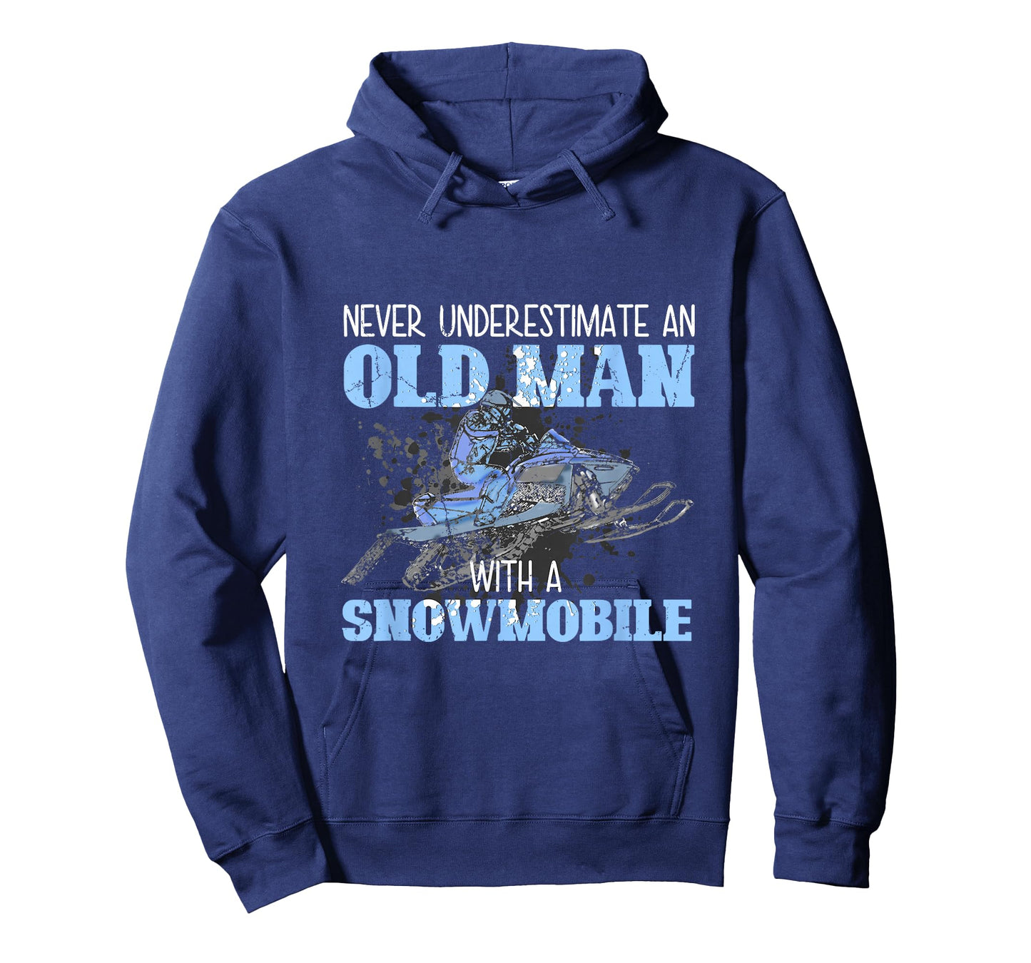Snowmobile Gear Old Man Beard Snowmobile Helmet Snowmobiles T-Shirt