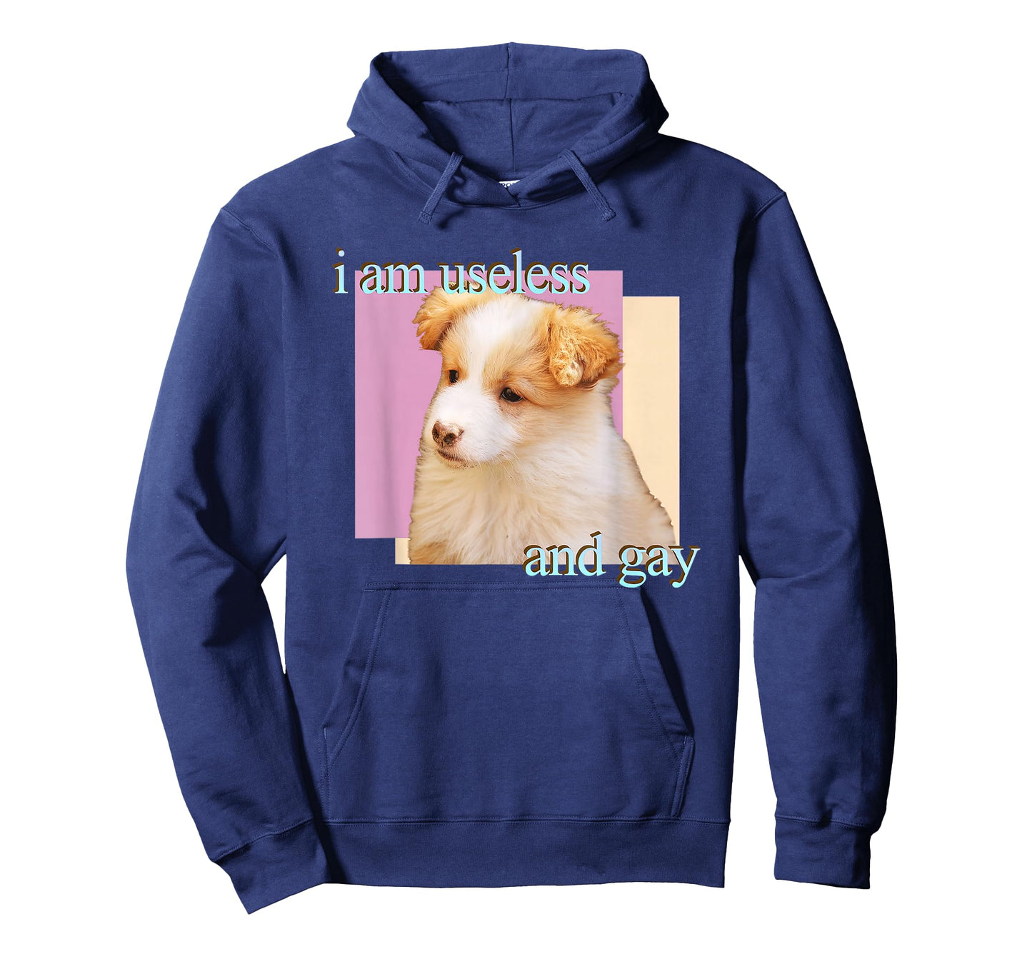 Dog I Am Useless And Gay T-Shirt