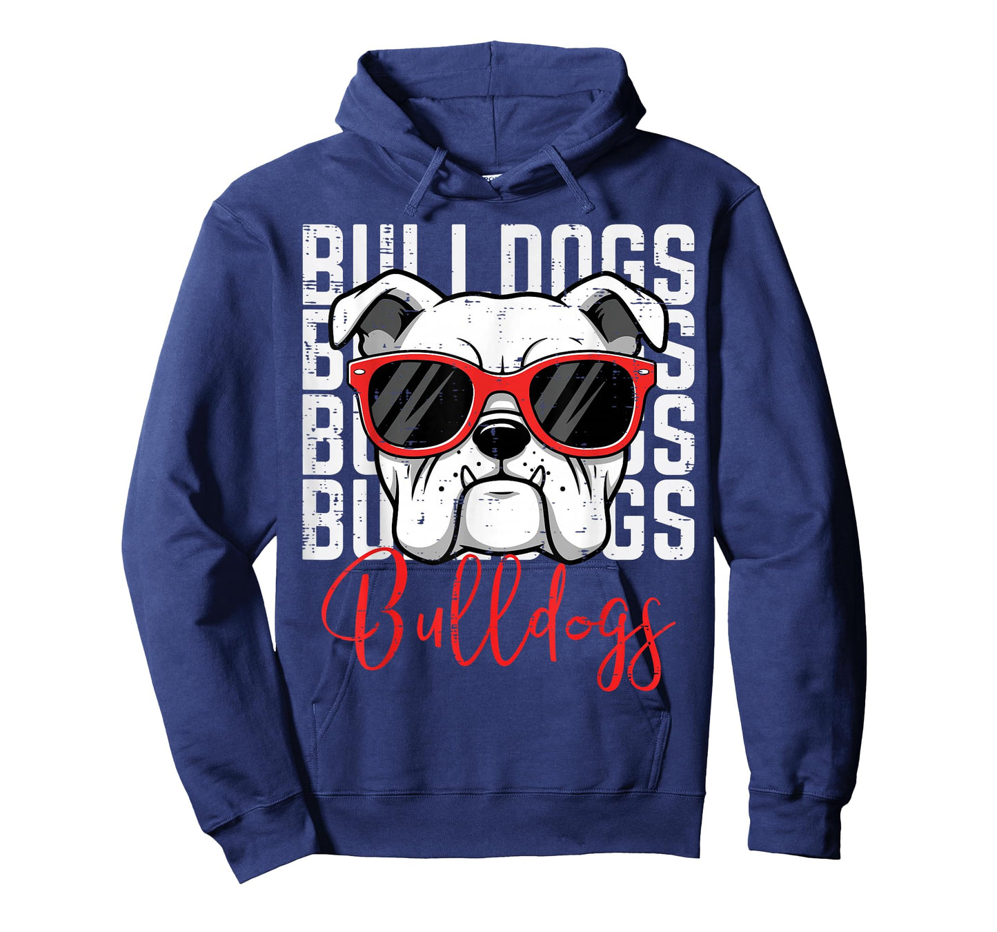 Bulldog Men Women Boys Girls Youth Kids Teen T-Shirt