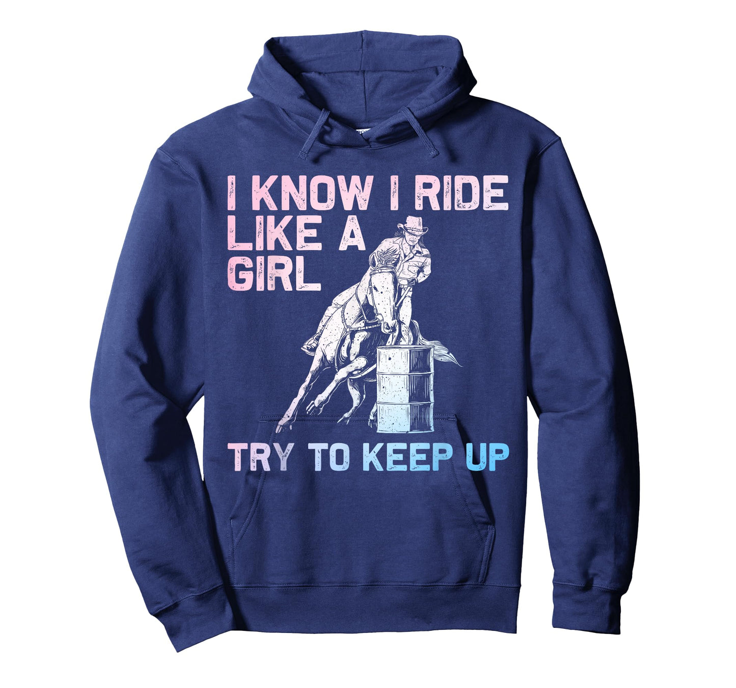 Barrel Racing Design For Women Girls Cowgirl Barrel Racing T-Shirt