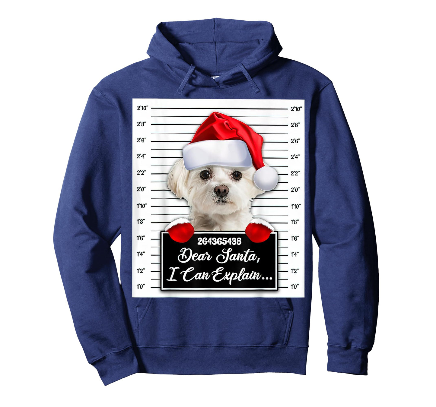 Maltese Xmas Dear Santa I Can Explain Funny Christmas T-Shirt