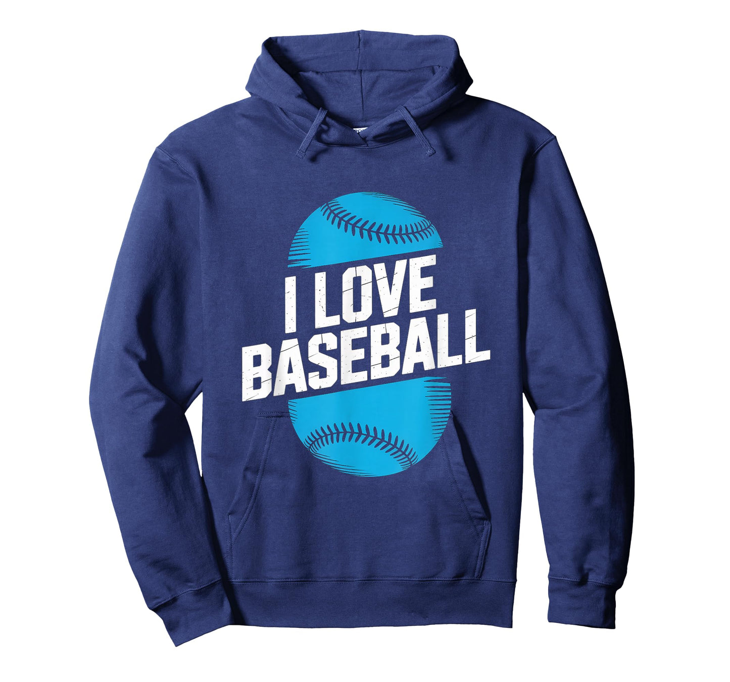 I Love Baseball Sports Fan Apparel T-Shirt