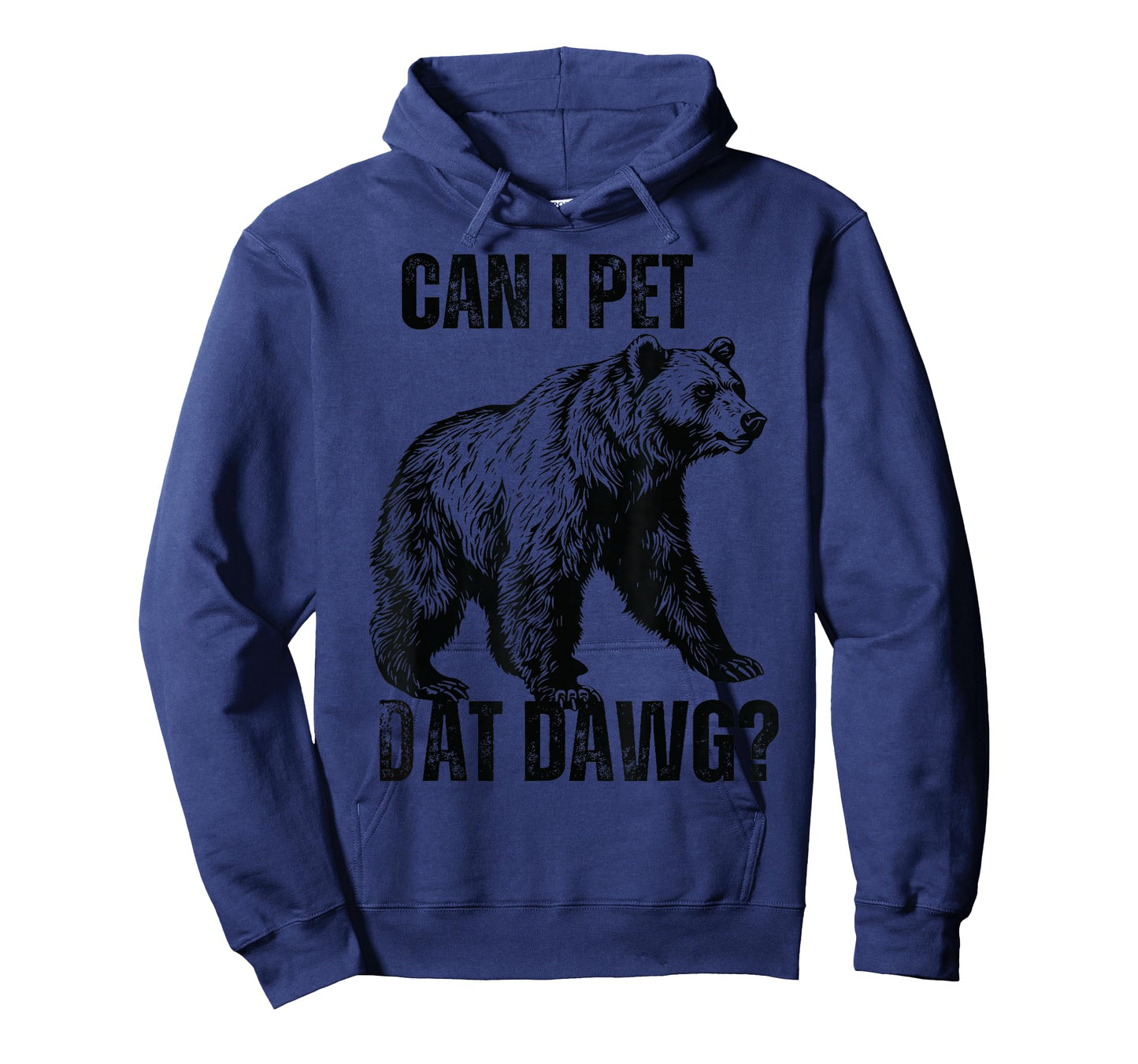 can i pet dat dawg Bear Meme Funny Dog T-Shirt