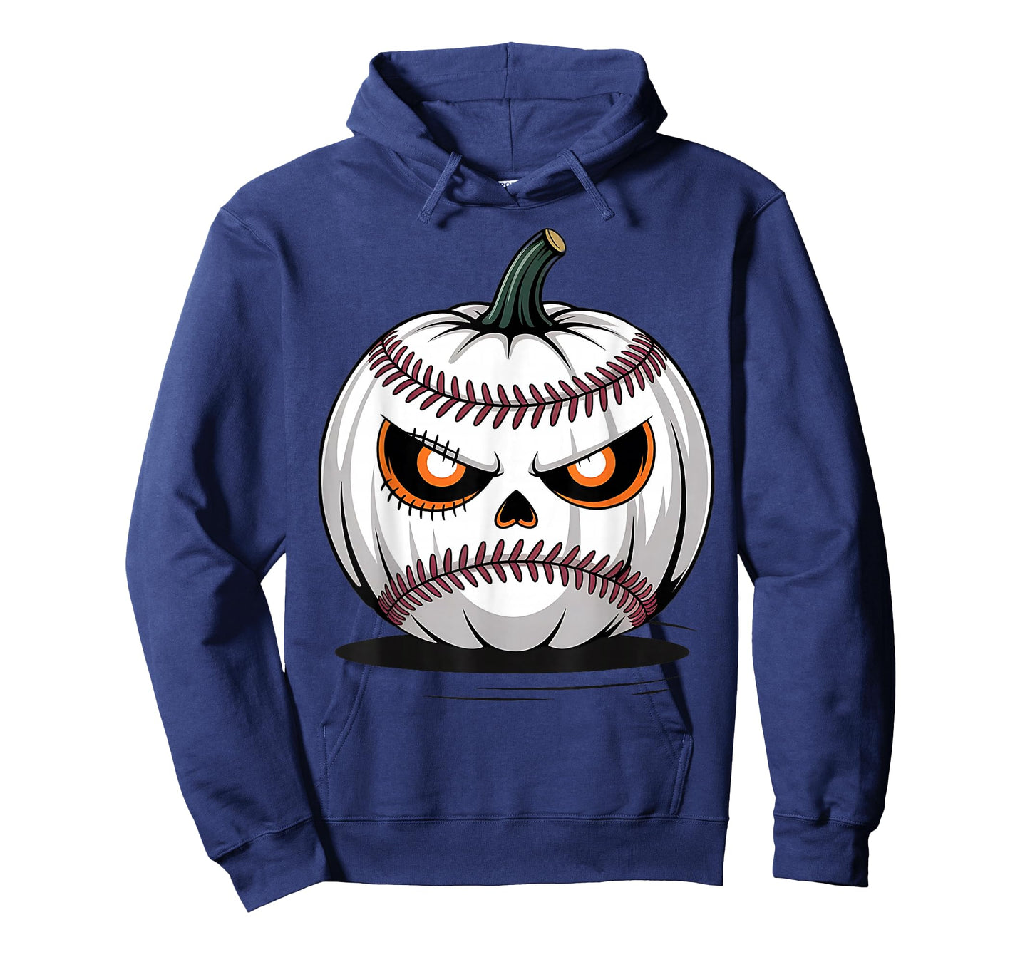 Angry Baseball Pumpkin for Halloween T-Shirt