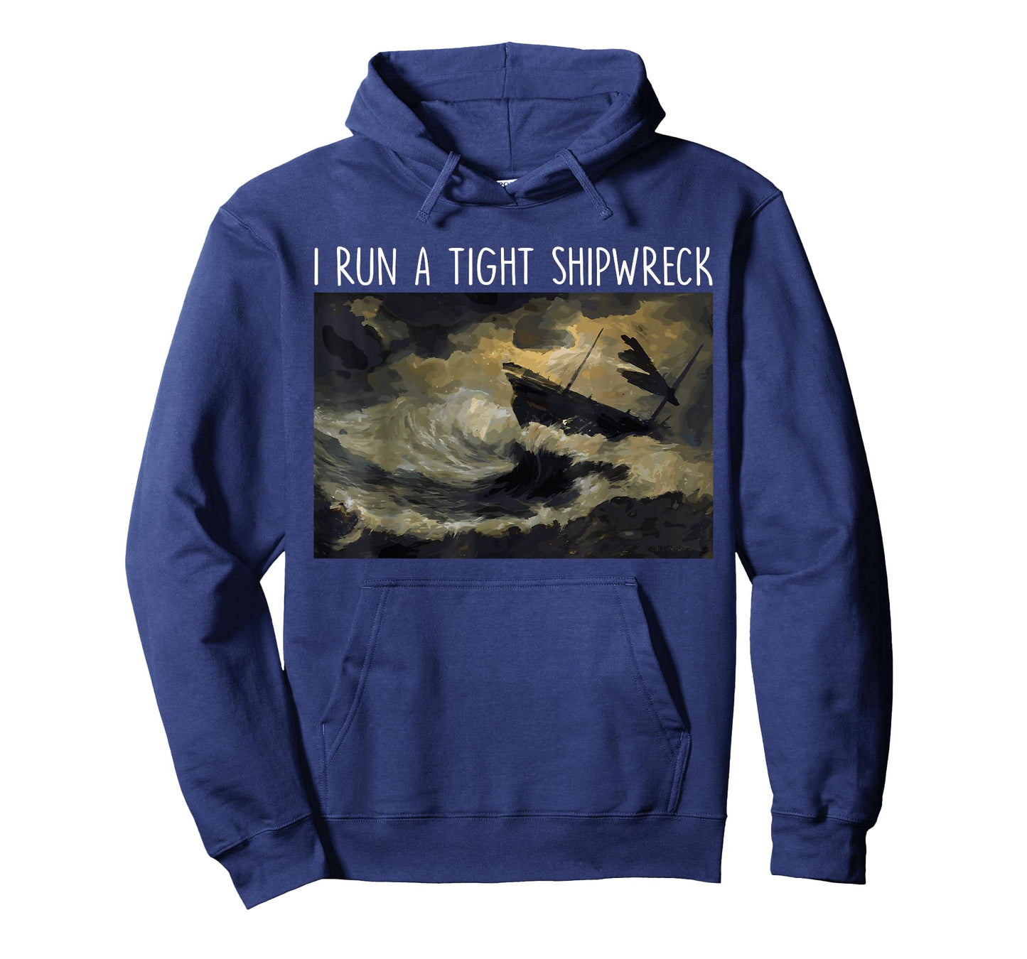 I Run a Tight Shipwreck Home Education Homeschool mom T-Shirt