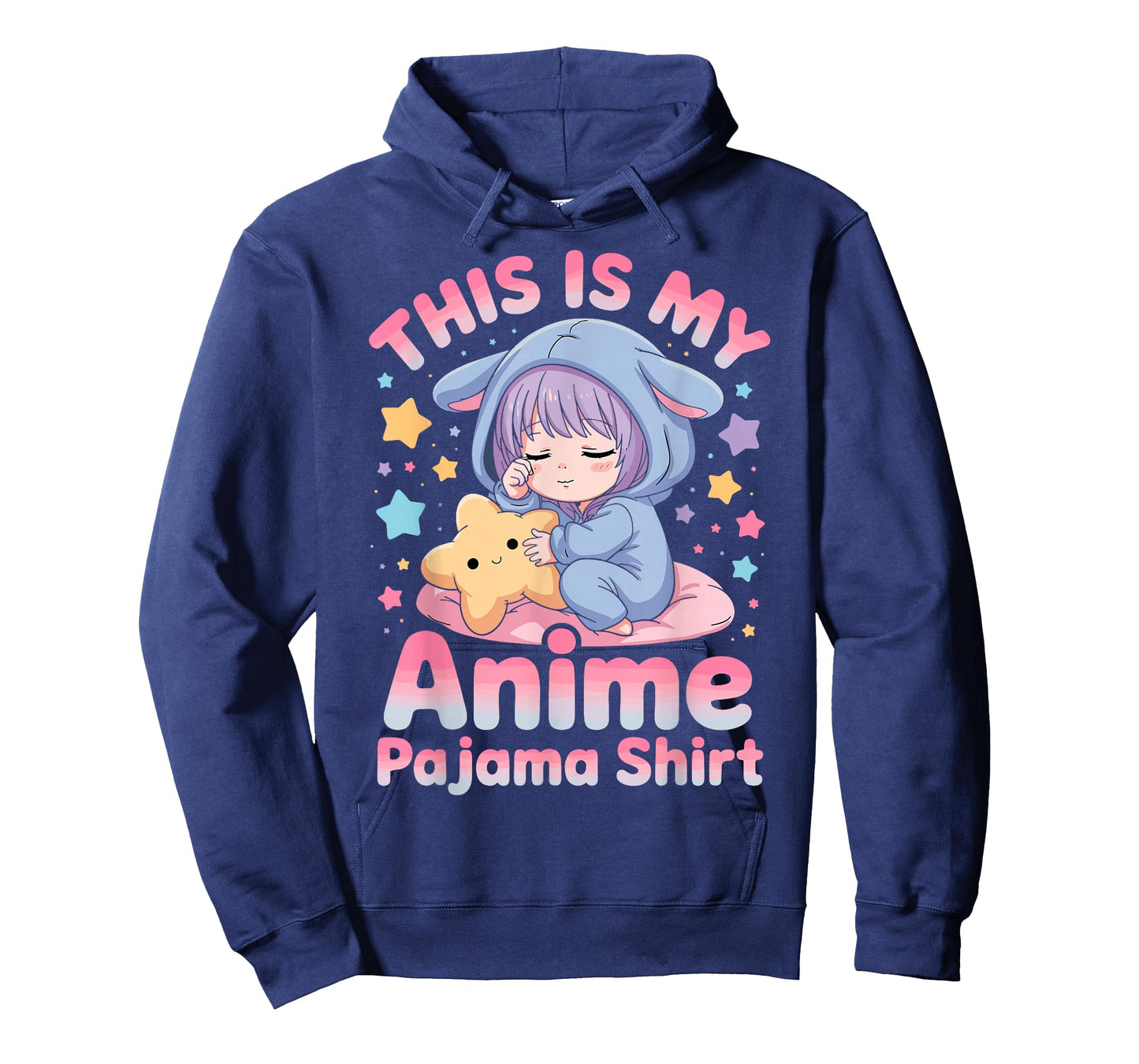 This is My Anime Pajama Shirt Kawaii Cute Sleeping Girl T-Shirt