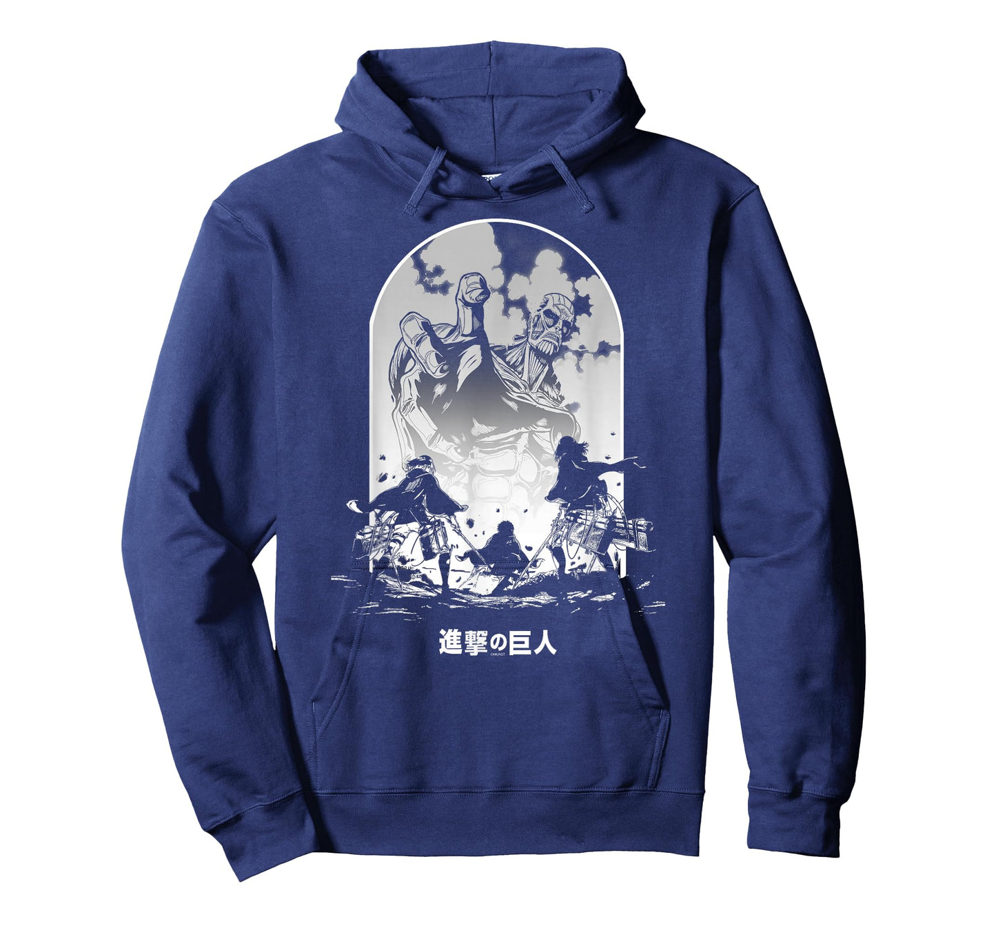 Attack on Titan Season 2 Colossal Titan Face Off Anime T-Shirt
