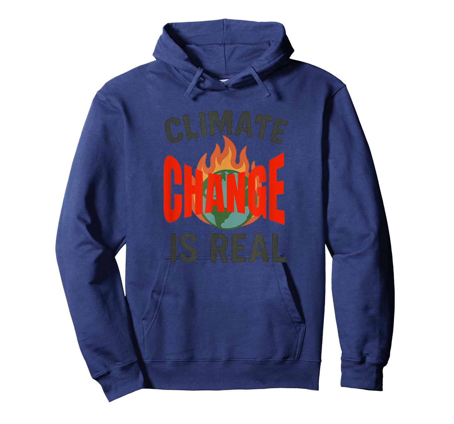 Climate Change is Real Globe on Fire T-Shirt
