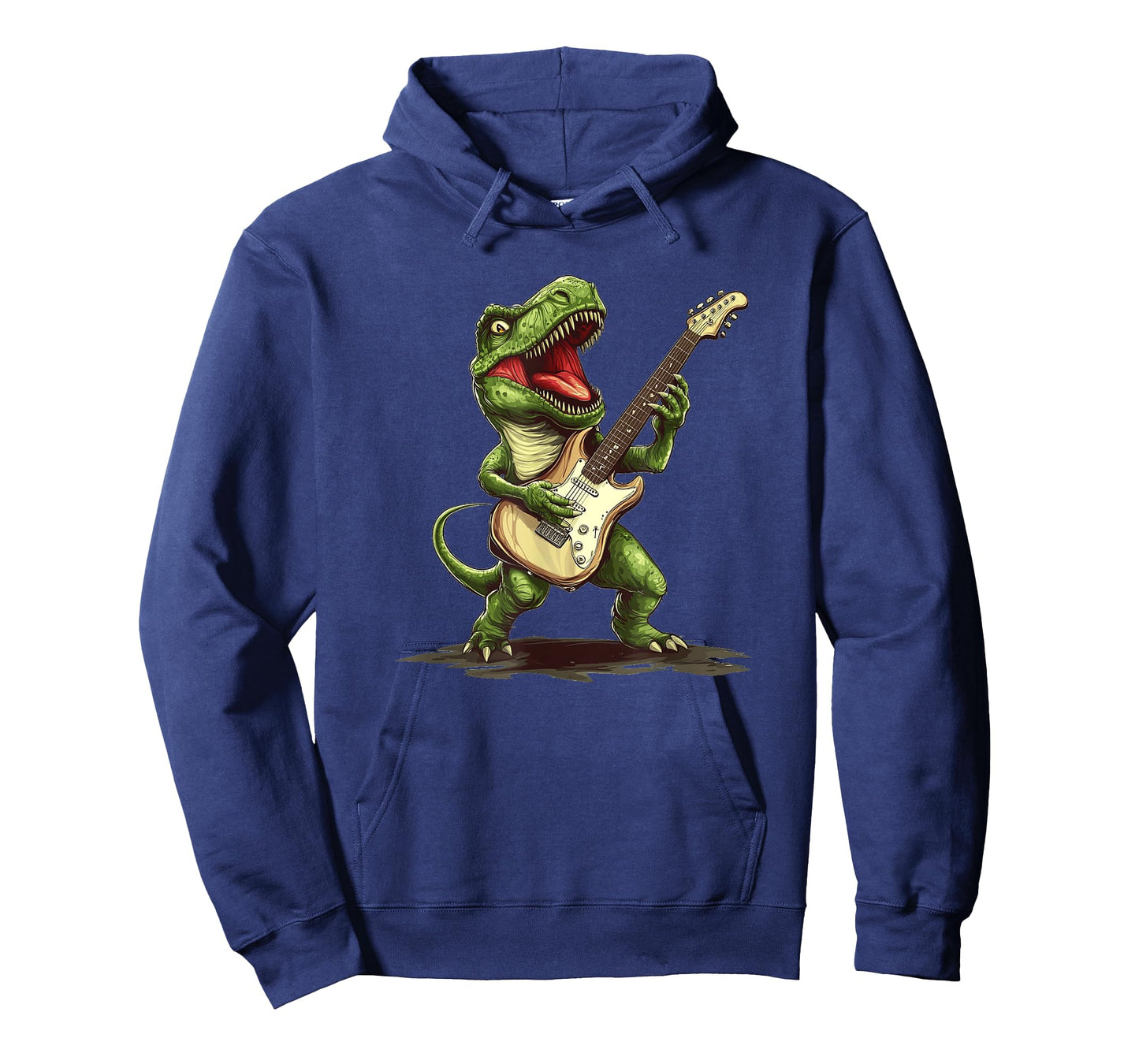 Cool Prehistoric Guitar Dinosaur for a Wild Sound T-Shirt