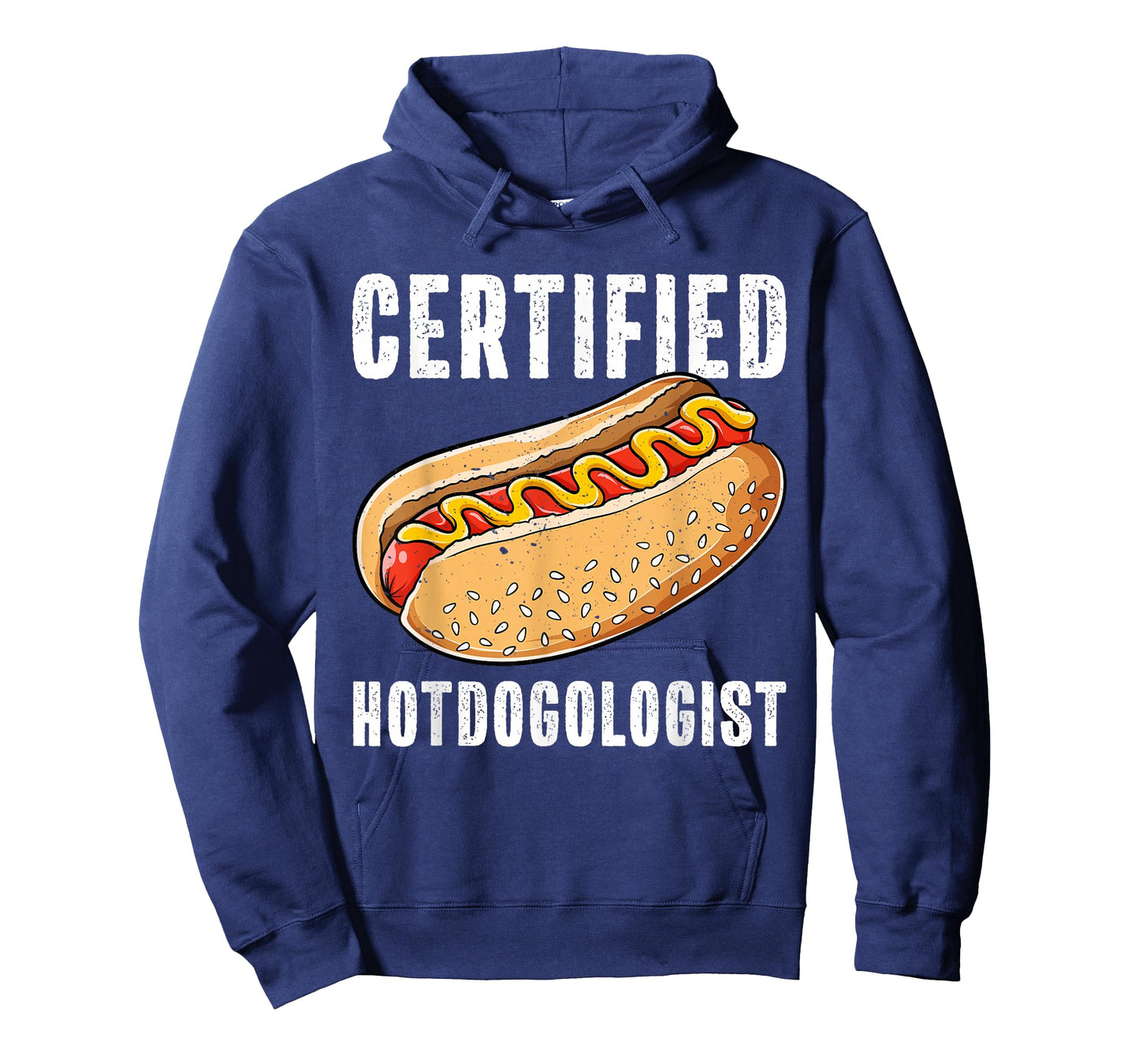 Certified Hotdogologist Funny Sausage Hotdog Lover T-Shirt