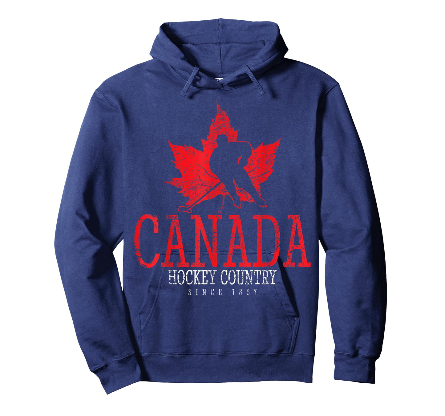 Canada Ice Hockey Sport Canadian Player Vintage T-Shirt