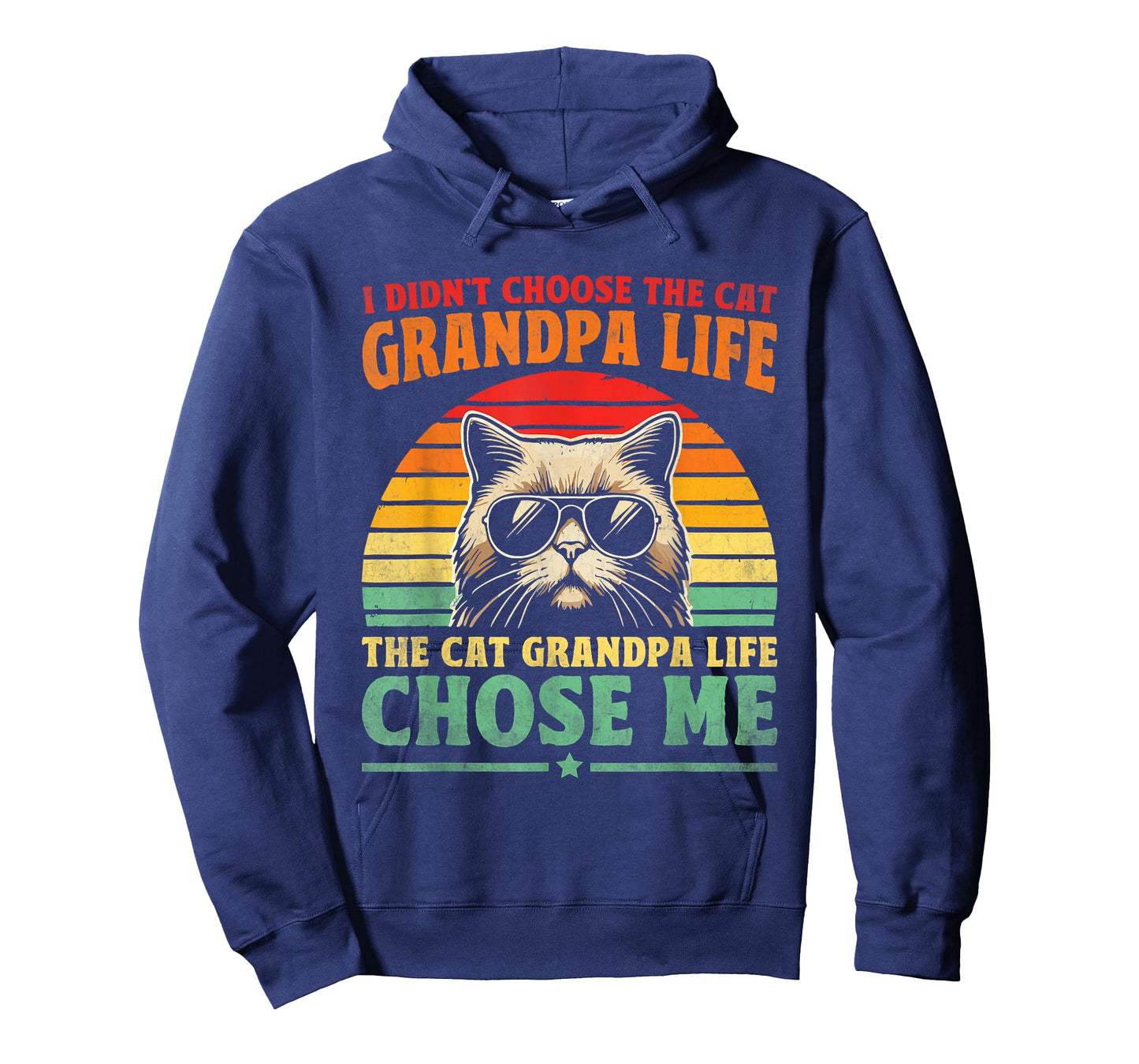 Cat Grandpa Life Cat Lover Grandpa Cat Grandfather T-Shirt