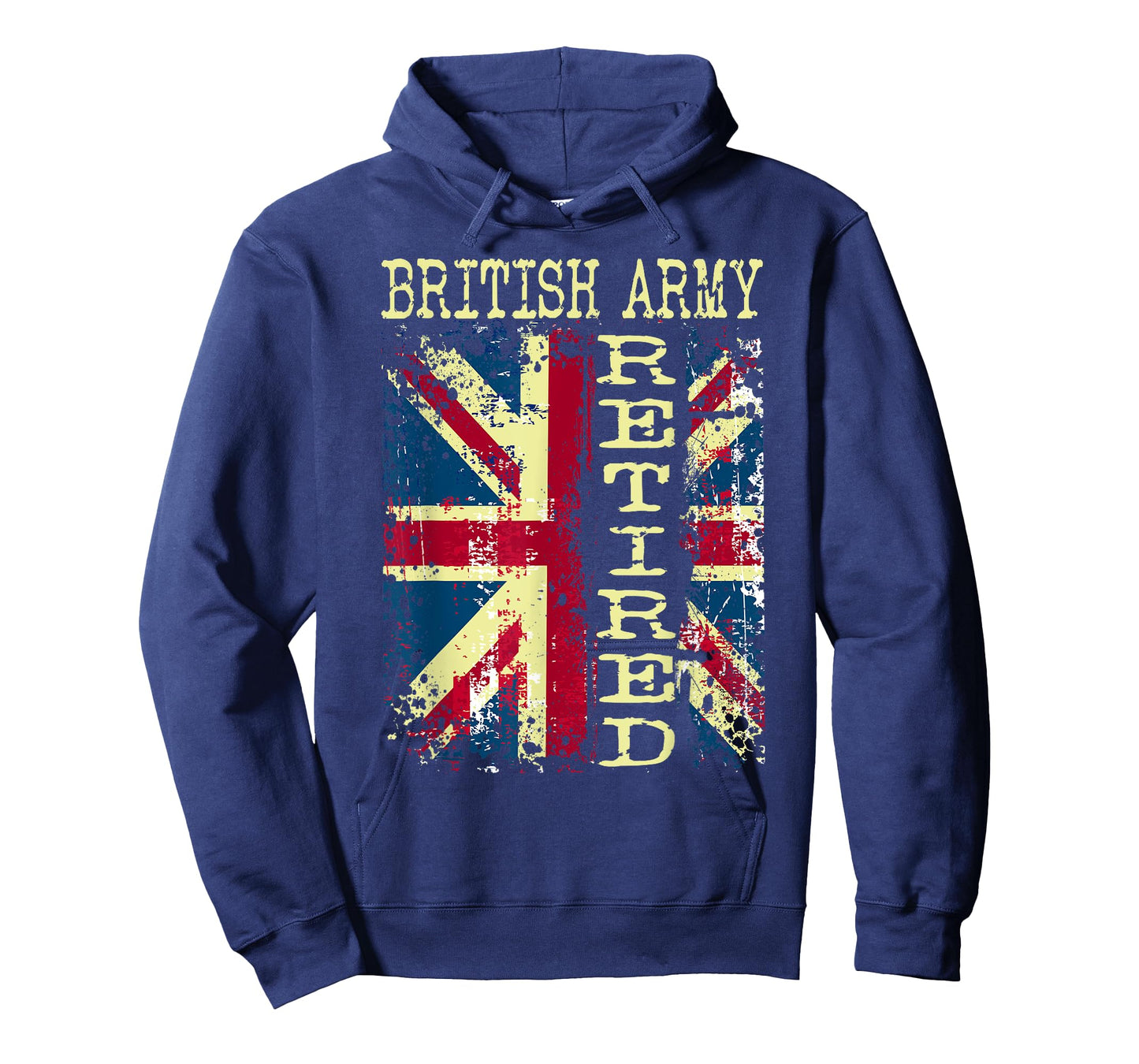 Retired British Army | UK Flag Military Veteran T-Shirt T-Shirt