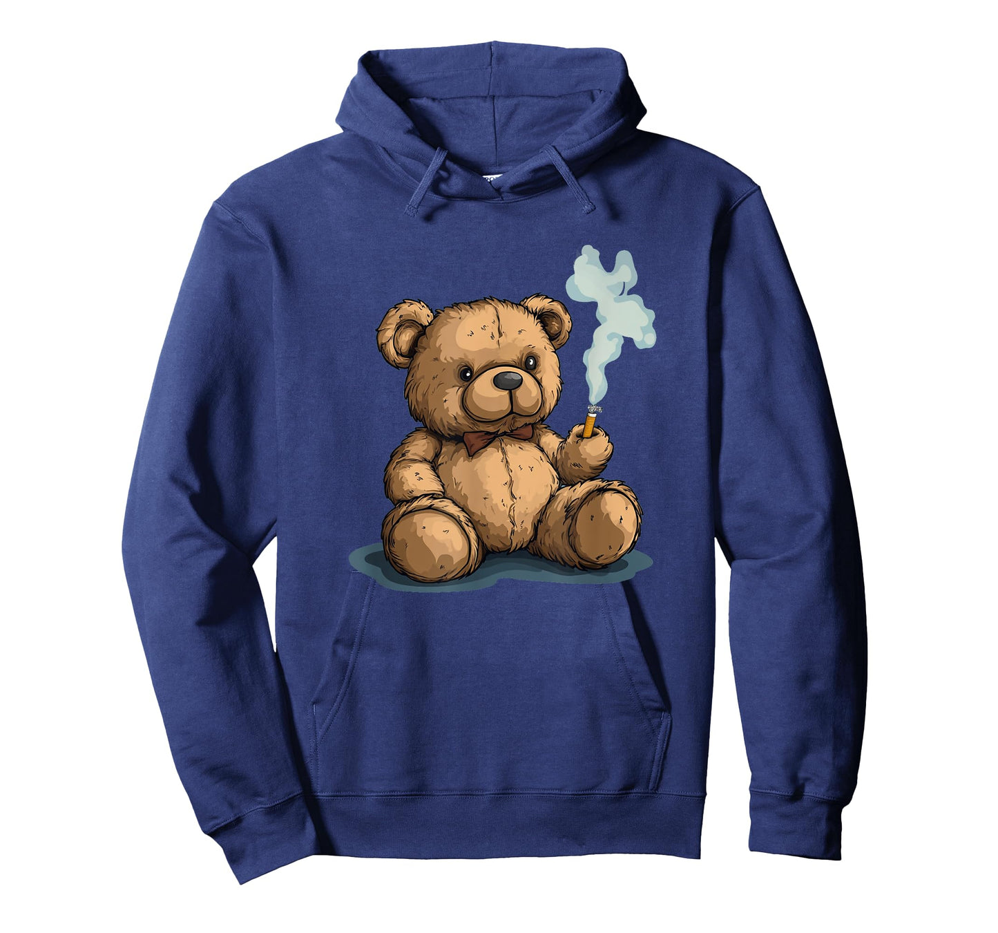 Silly Teddy Bear with Smoking Cigarette Costume T-Shirt