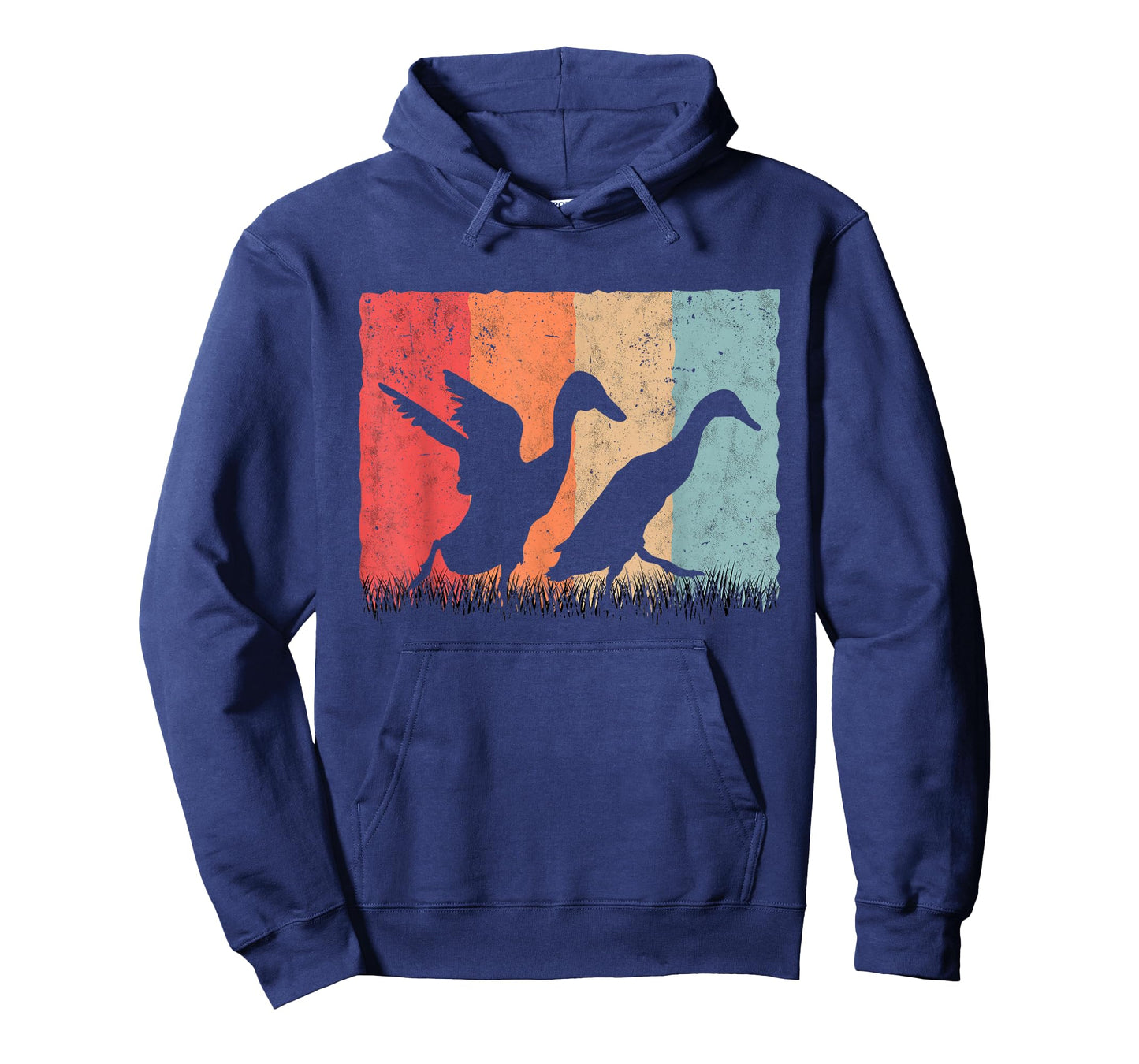 Running Duck Retro Runner Duck Vintage T-Shirt