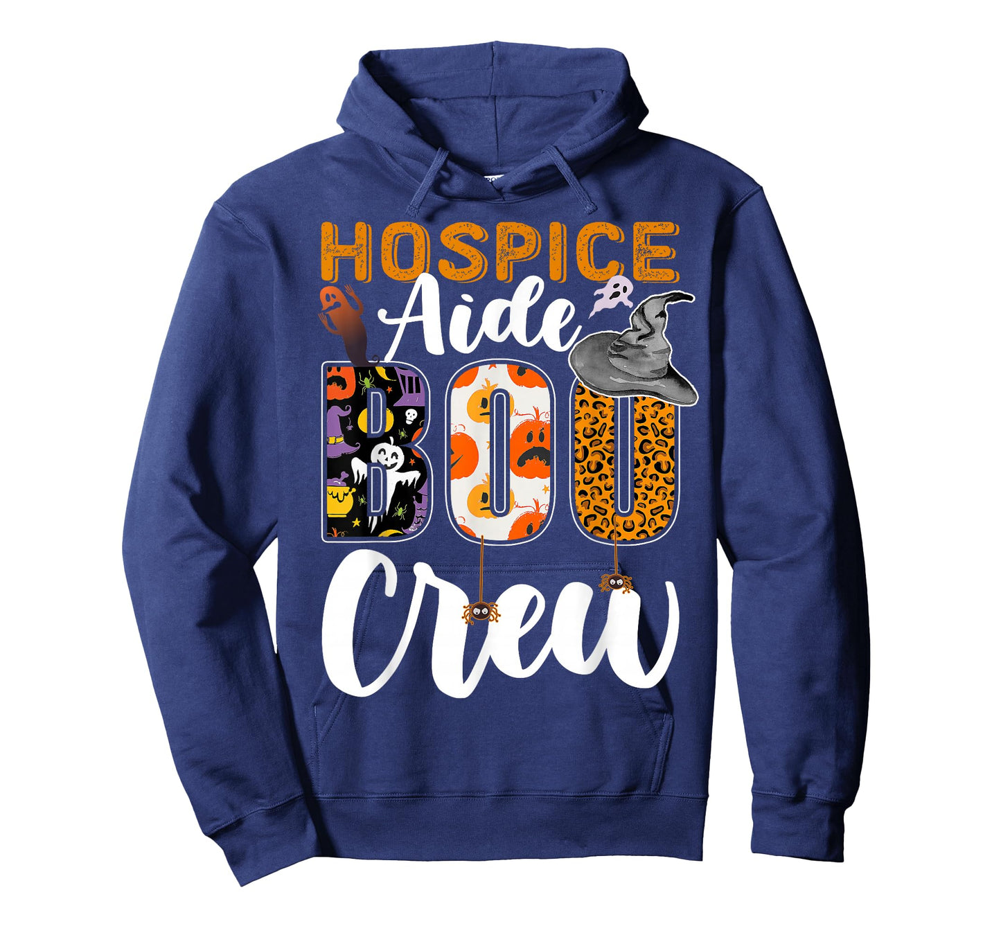 Hospice Aide Boo Crew Halloween Match Hospice CNA T-Shirt