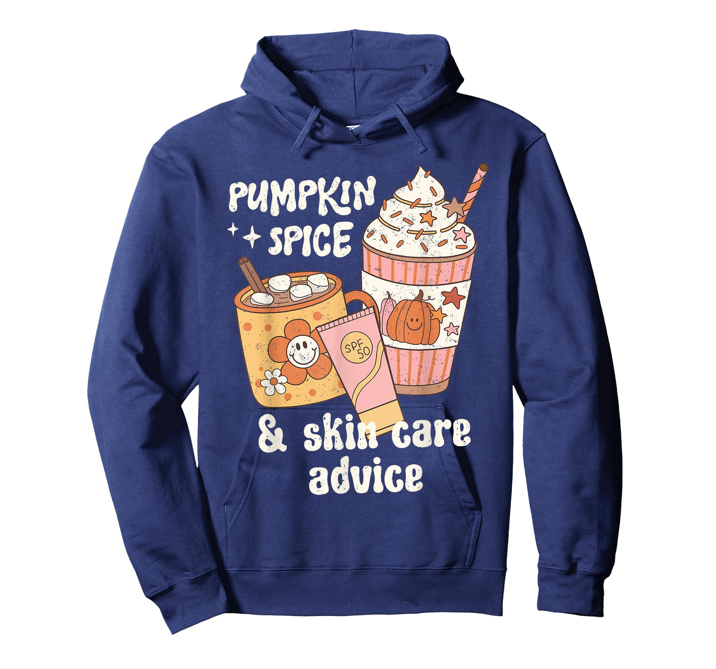 Pumpkin Spice Skincare Advice Dermatology Fall Thanksgiving T-Shirt