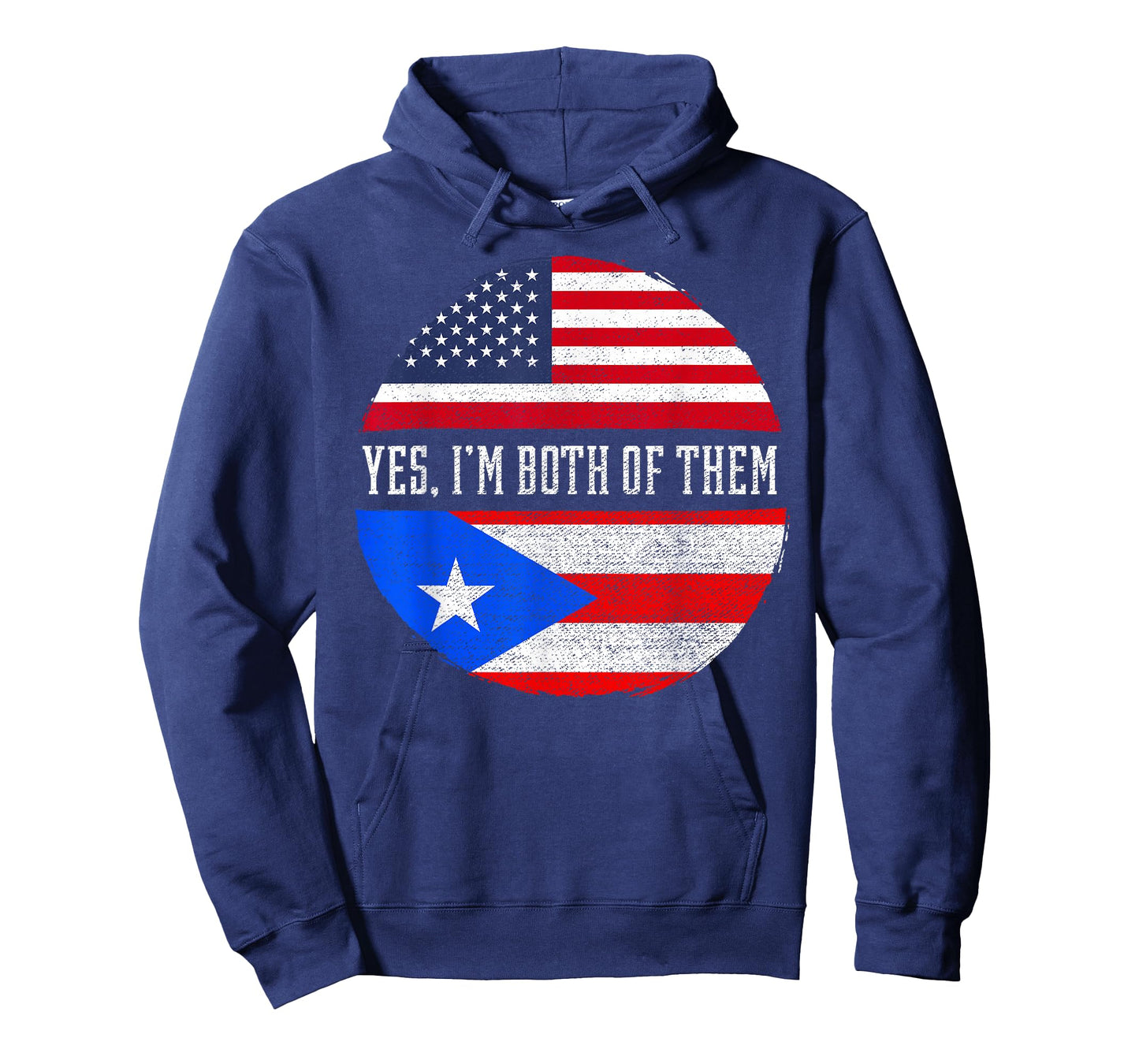 Half American Half Puerto Rican USA Flag Puerto Rico DNA T-Shirt