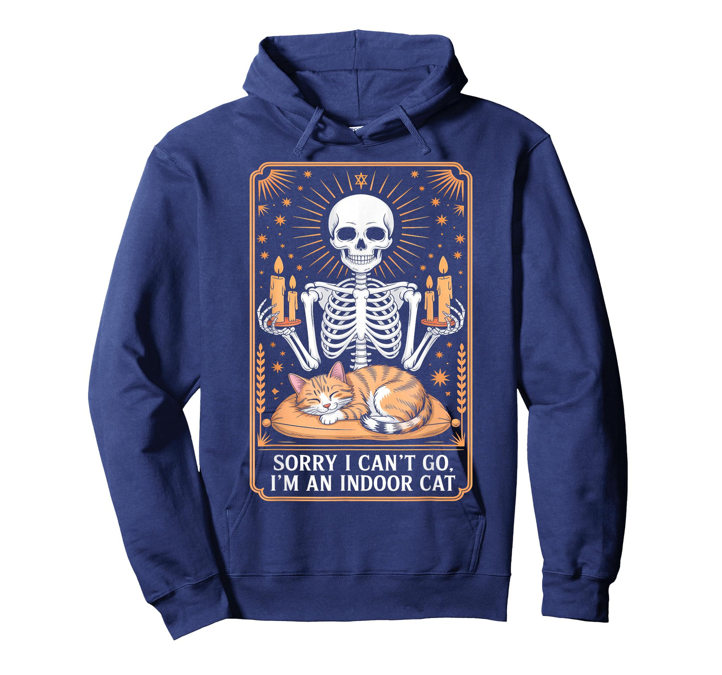 Cat Owners Introverts Sorry I Cant Go Im an Indoor Cat T-Shirt